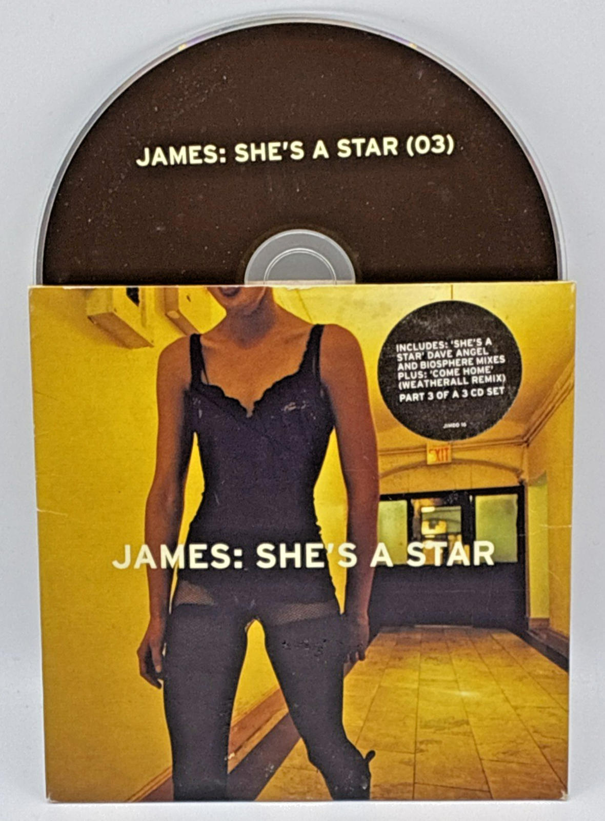 James - She's A Star - Refurbished CD - Cardboard Sleeve - Mint Condition