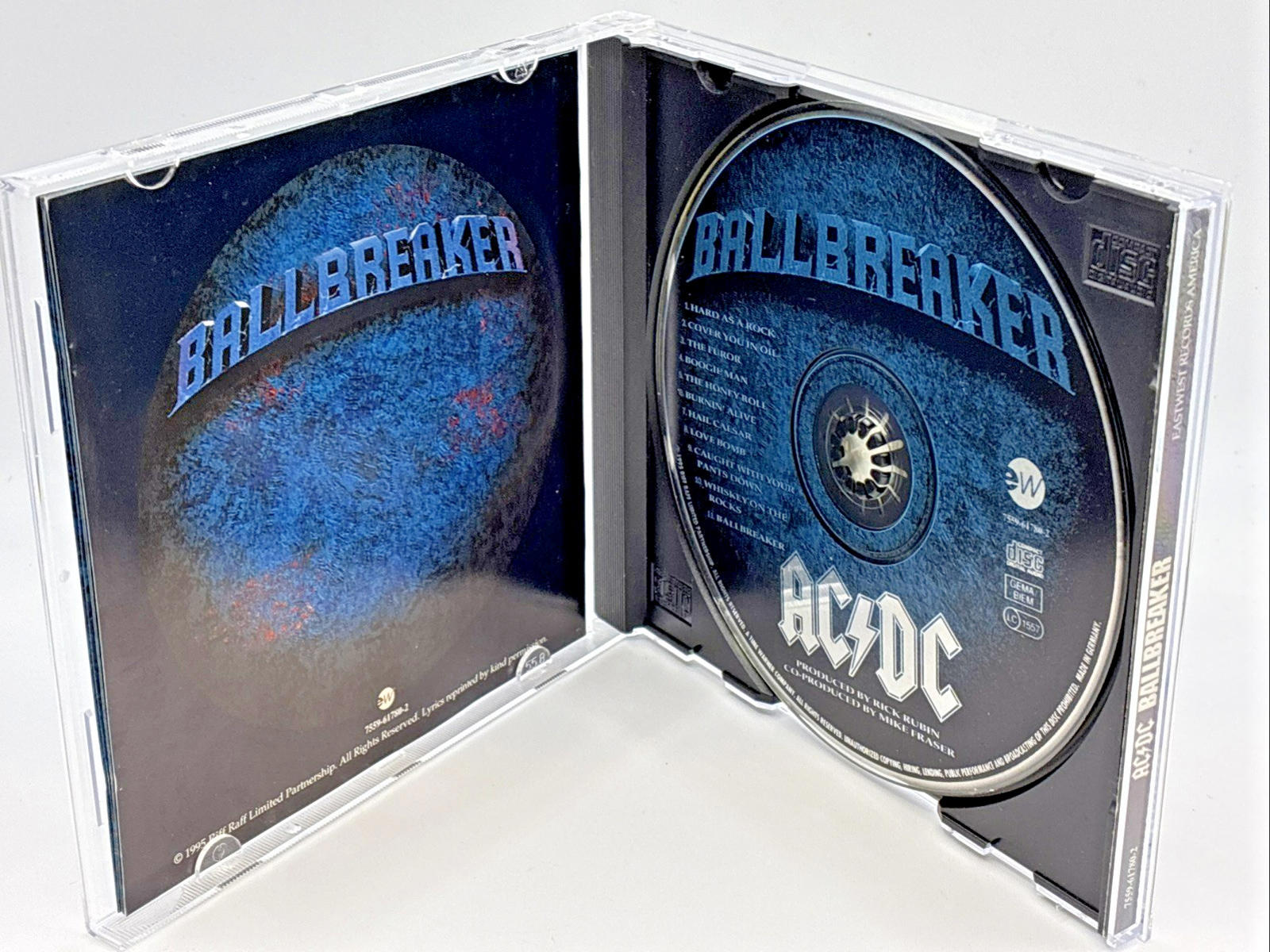 AC/DC ~ Ballbreaker ~ 1995 UK/German 11-track refurbished CD Like new mint