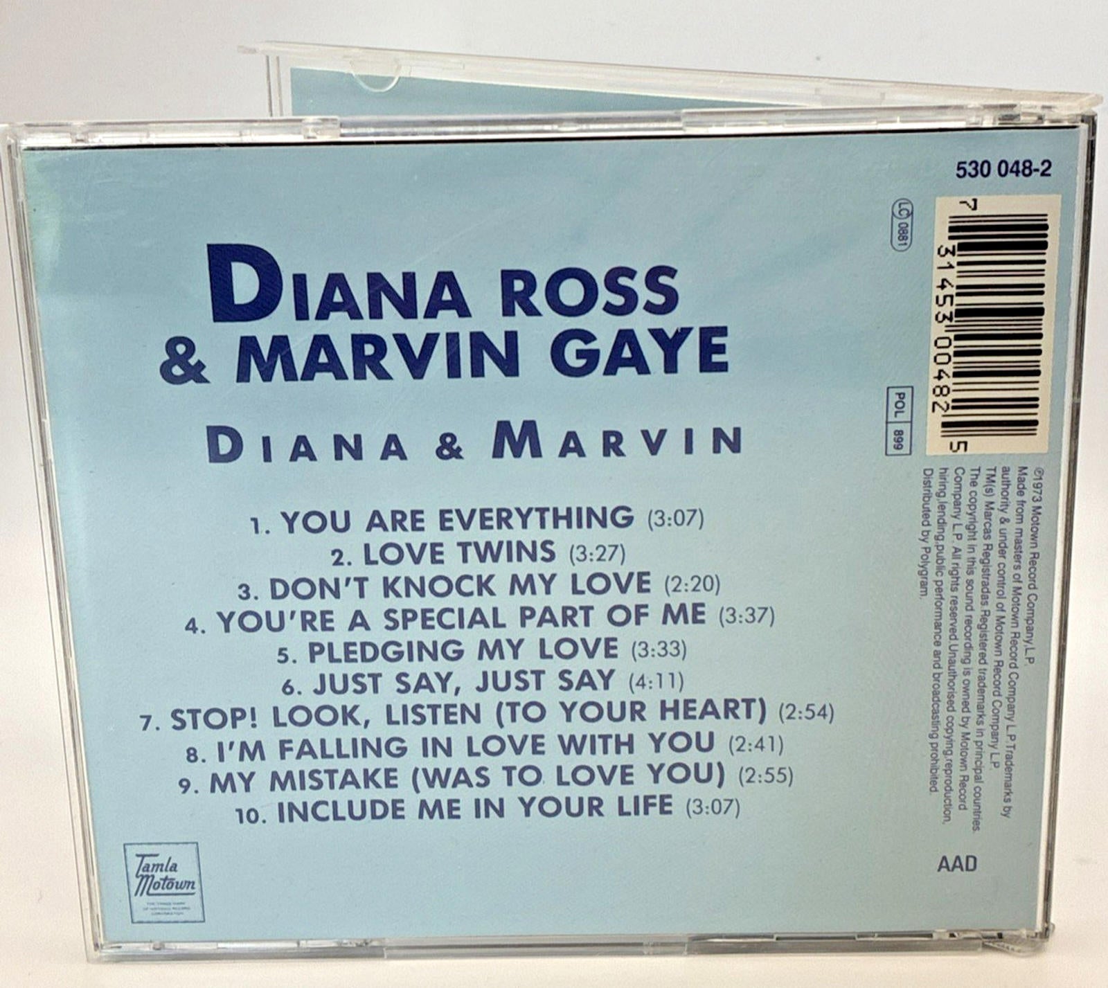 Diana Ross - Diana  Marvin - Refurbished CD -Nr Mint Condition