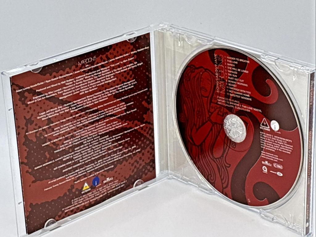 Songs About Jane CD Maroon 5 (2004) Used Refurbished Mint Condition CD