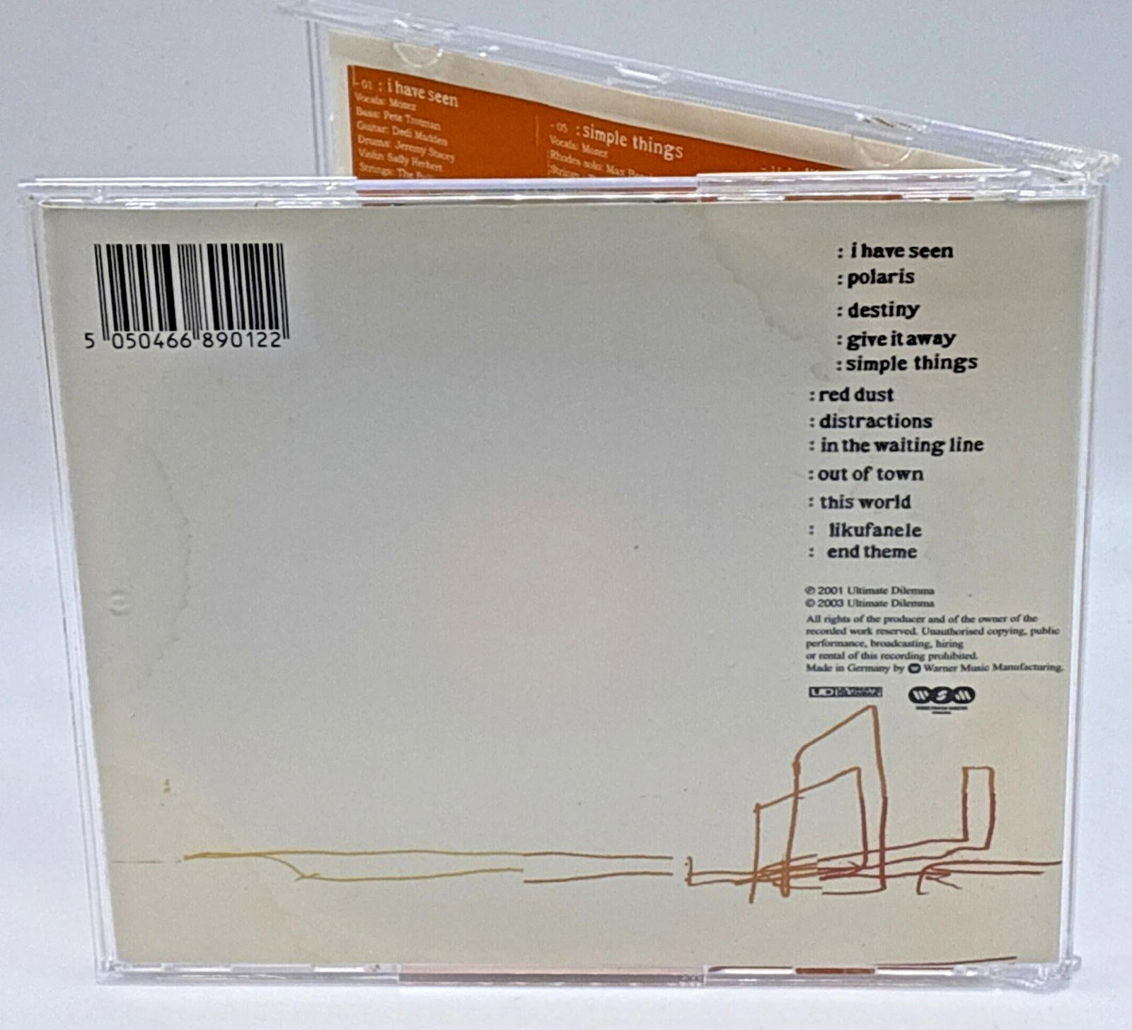 Zero 7 - Simple Things -Refurbished CD Like new mint condition