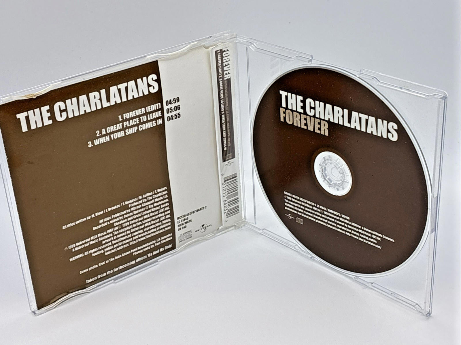 Forever [CD 1], Charlatans Refurbished Like New Mint Condition Single CD