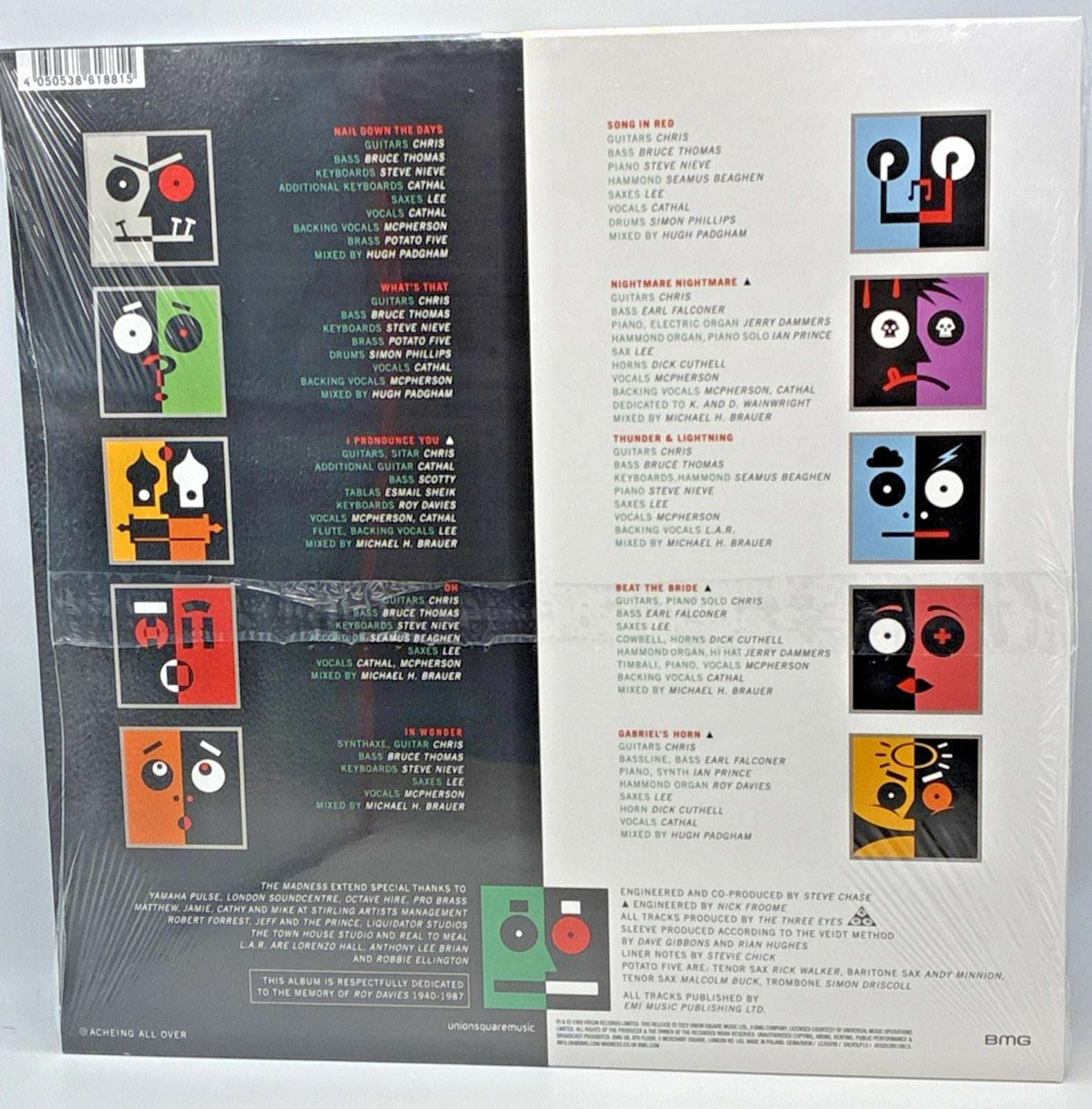 MADNESS LP The Madness Vinyl LP 2022 Remastered New Liner notes New/Sealed