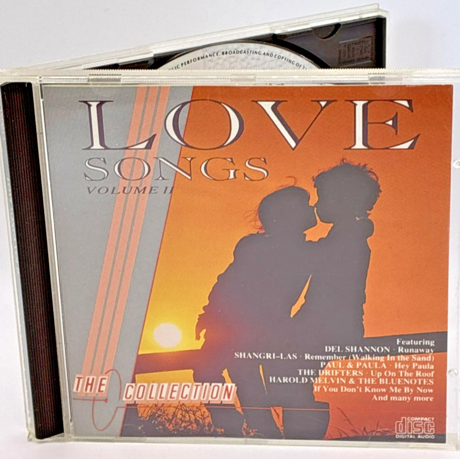 Various Artists - Love Songs Volume 2: The Collection (CD 1987) Mint Condition