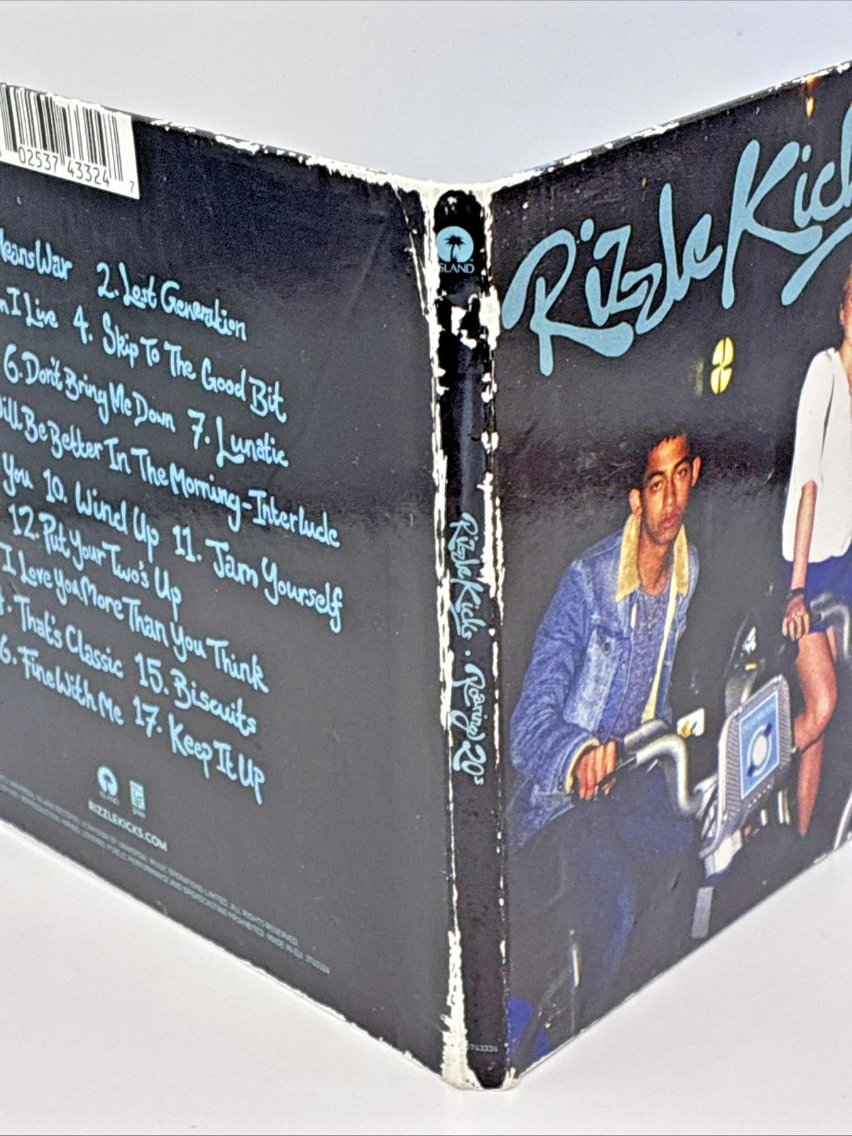 Roaring 20s CD Rizzle Kicks Refurbished Used Mint Condition CD Cover is Fair