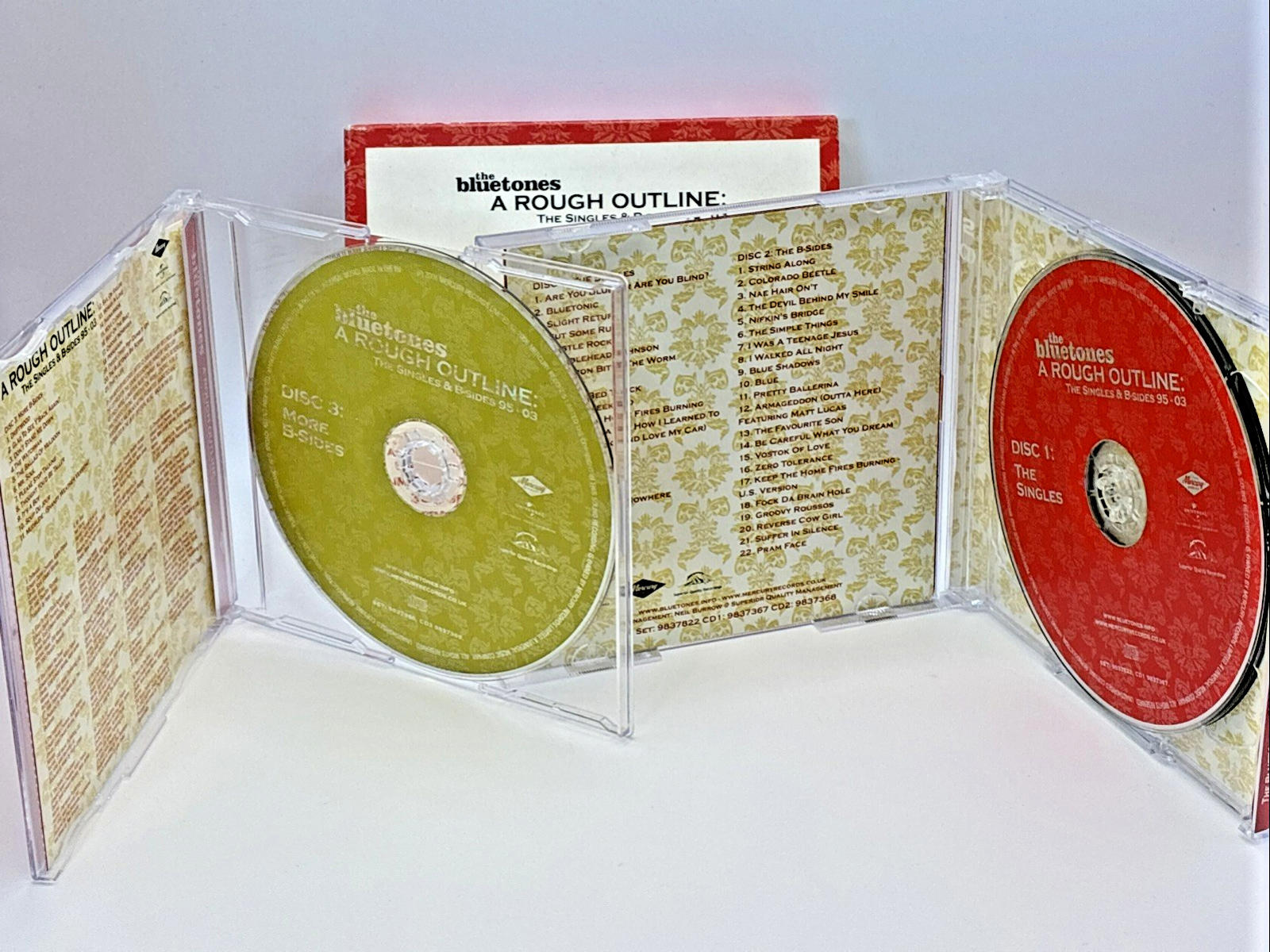 A Rough Outline The Singles  BSides 19952003 Refurbished CD Mint Condition Discs