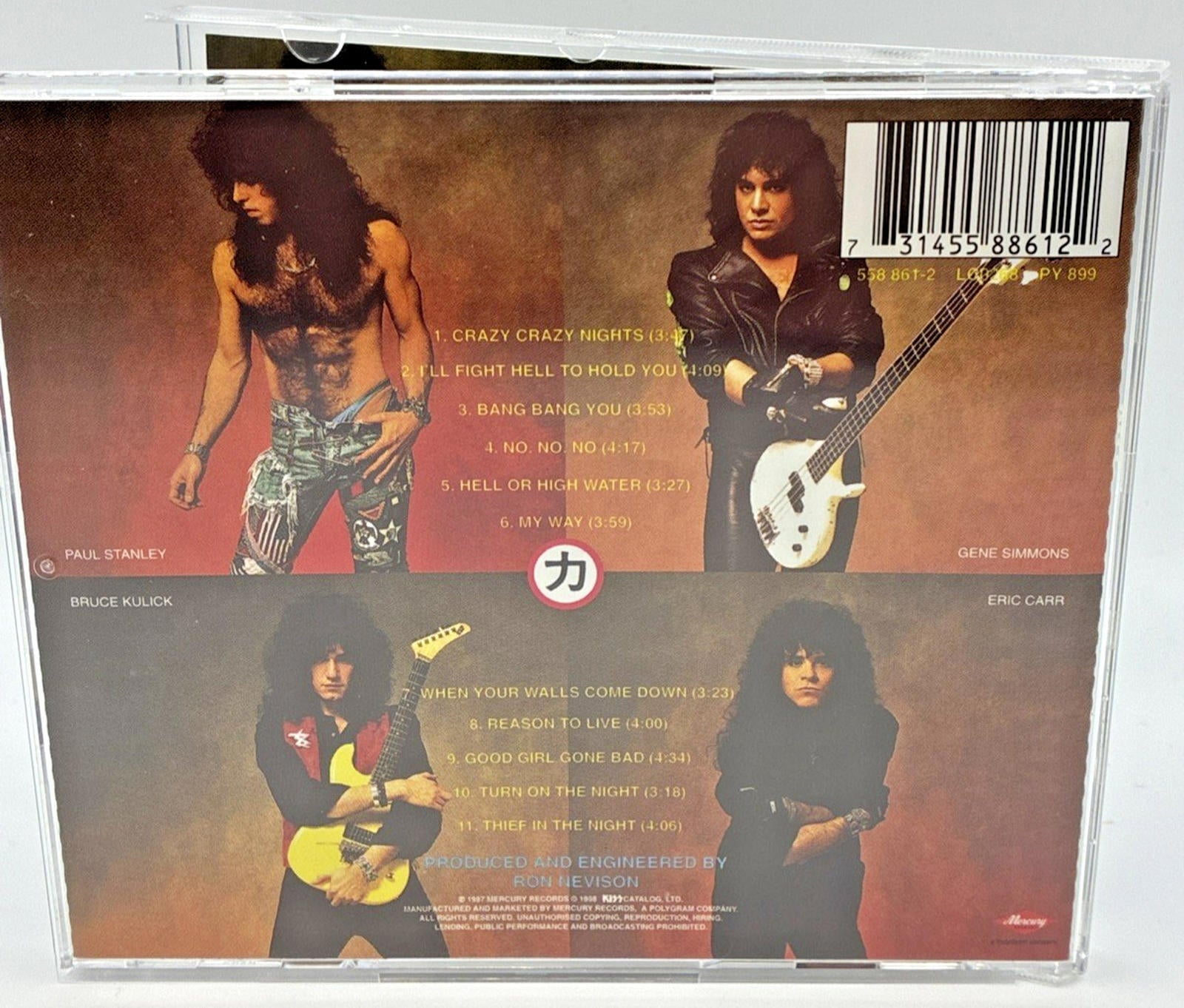 Kiss - Crazy Nights (1998) Kiss the Remasters Mercury 558-861-2