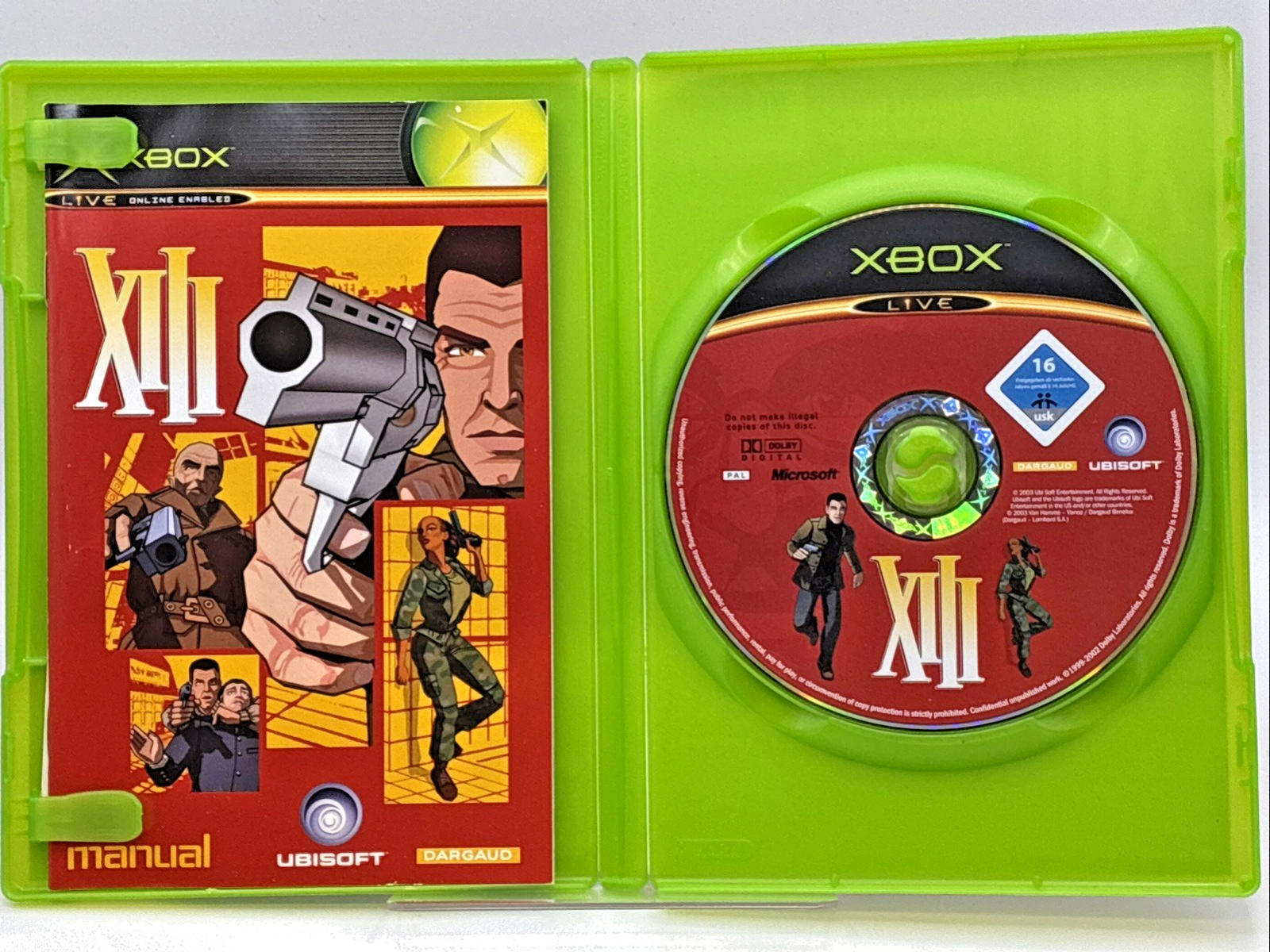 XIII (Original Xbox) Refurbished Game Nr Mint Condition