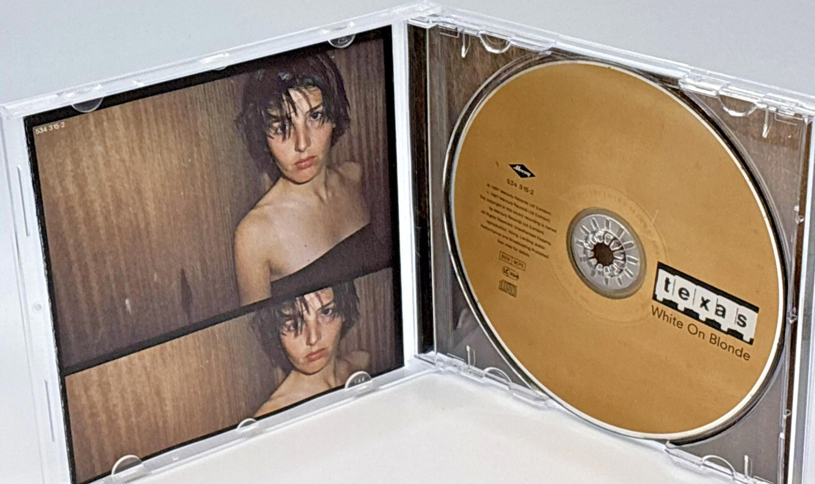 Texas - White On Blonde - 14 Track CD Album - 1997 Refurbished Mint Condition CD