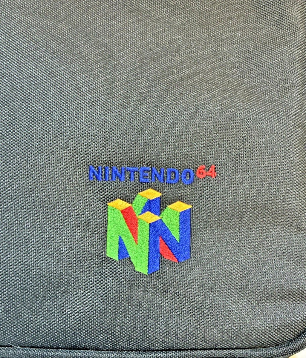 Nintendo 64 N64 Carry Case Bag. Excellent Condition All Zips Work,