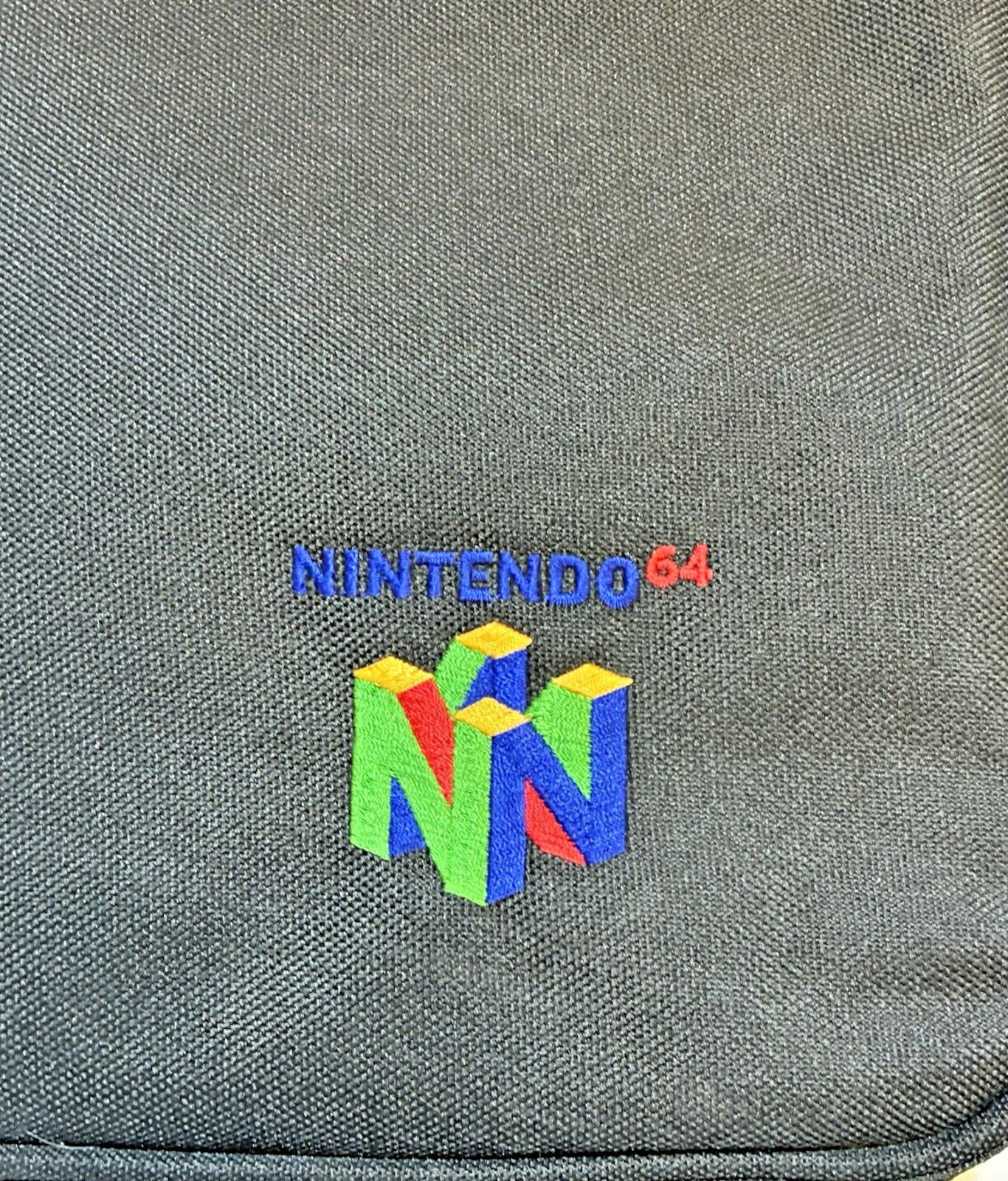 Nintendo 64 N64 Carry Case Bag. Excellent Condition All Zips Work,