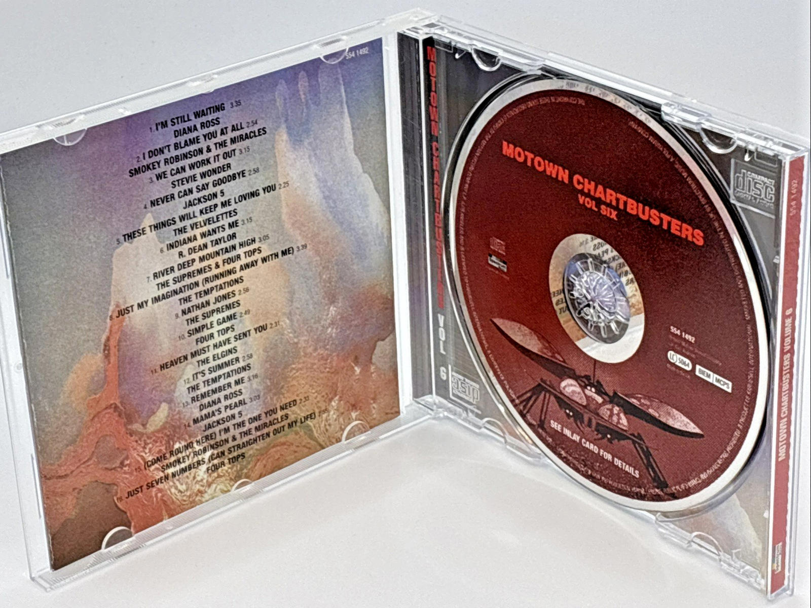 Motown Chartbusters Volume 6 - Refurbished Mint Like New Condition CD