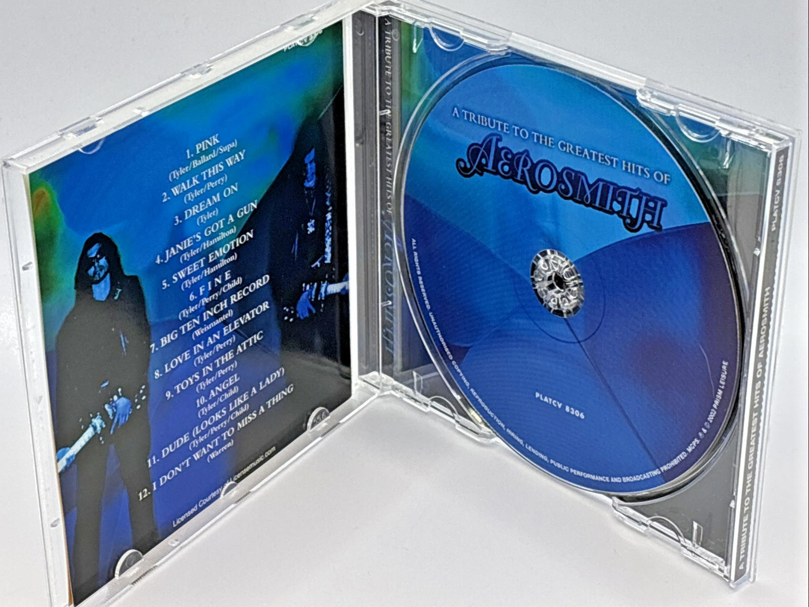 Tribute to Aerosmith, Flight Rock Used Mint Condition CD Album