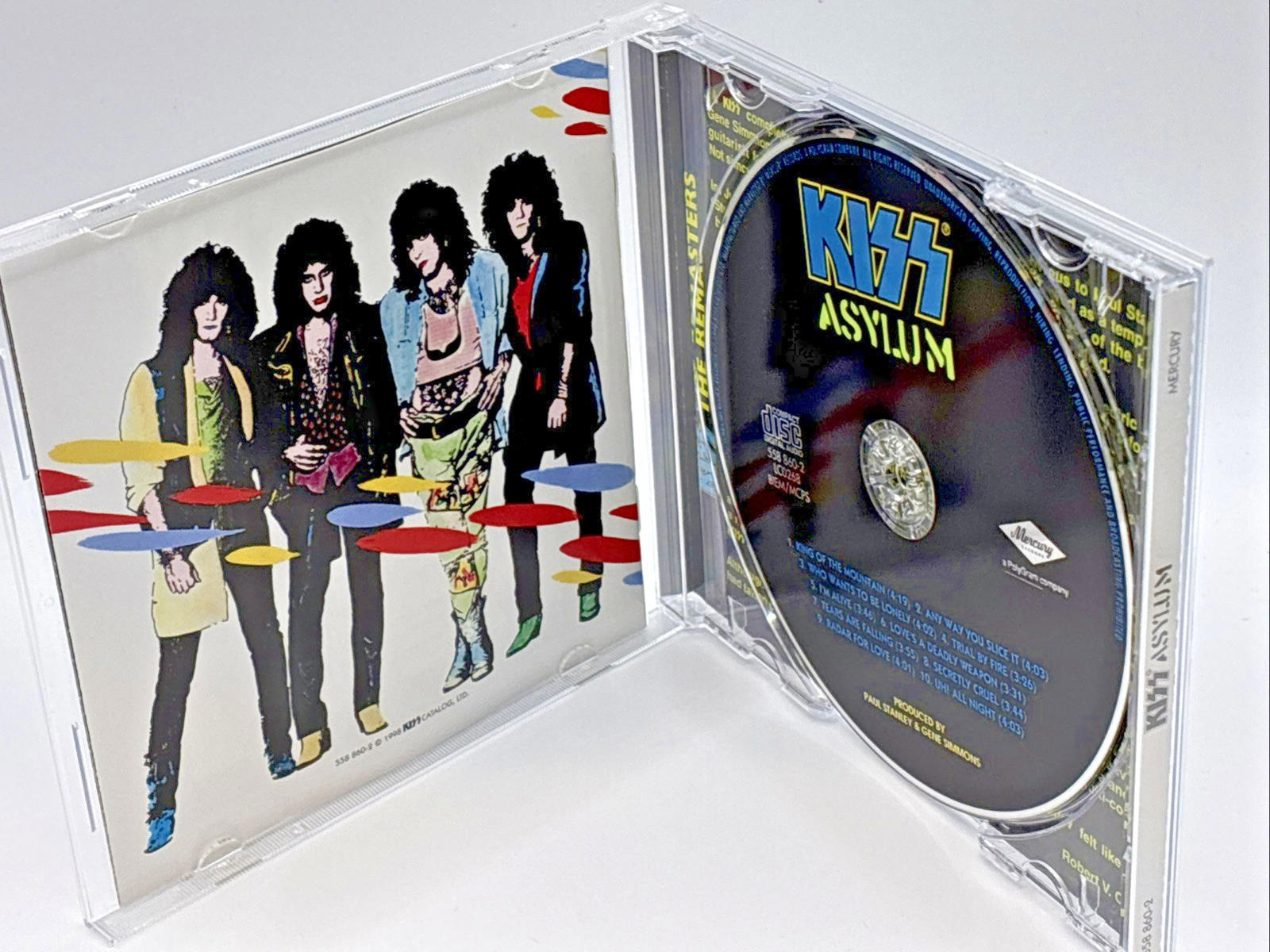 Kiss-Asylum CD Mint Condition.  Mercury 558-860-2