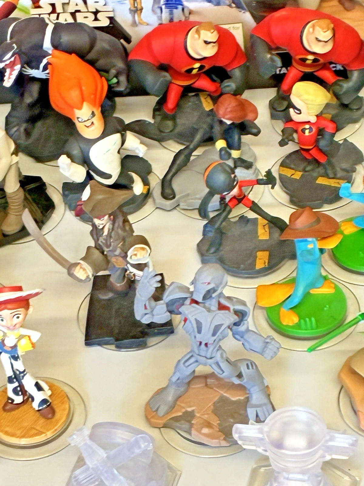 Disney Infinity 3.0 Figures Bundle - 30+  Loose,3 x Boxed & With Xbox 360 Game