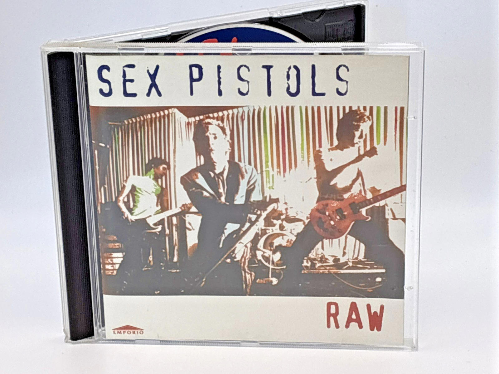 Sex Pistols Raw CD UK Emporio 1997 EMPRCD716 Refurbished Nr Mint Condition
