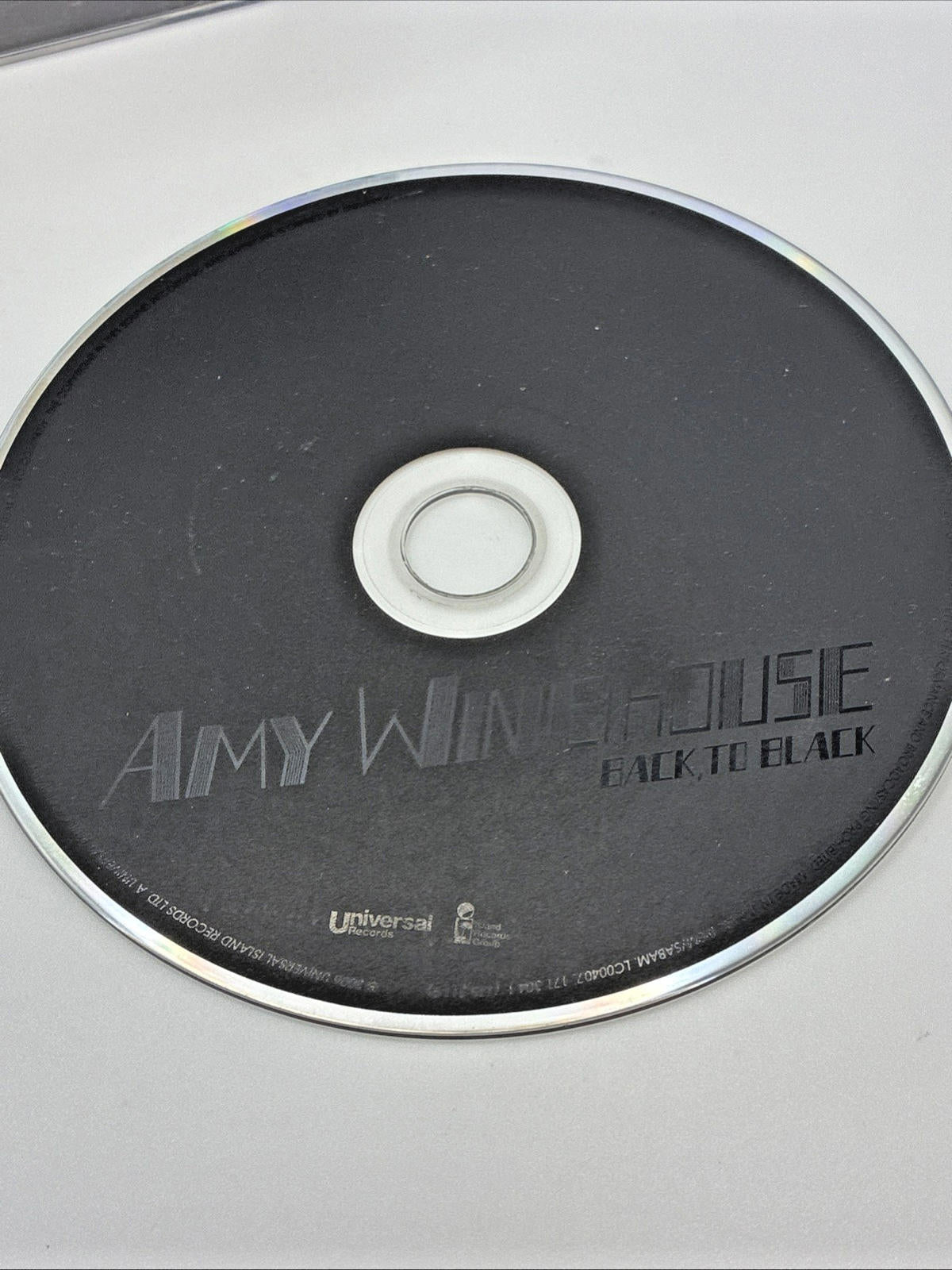 Amy Winehouse Back To Black double Refurbished CD UK Universal 2007 2CD