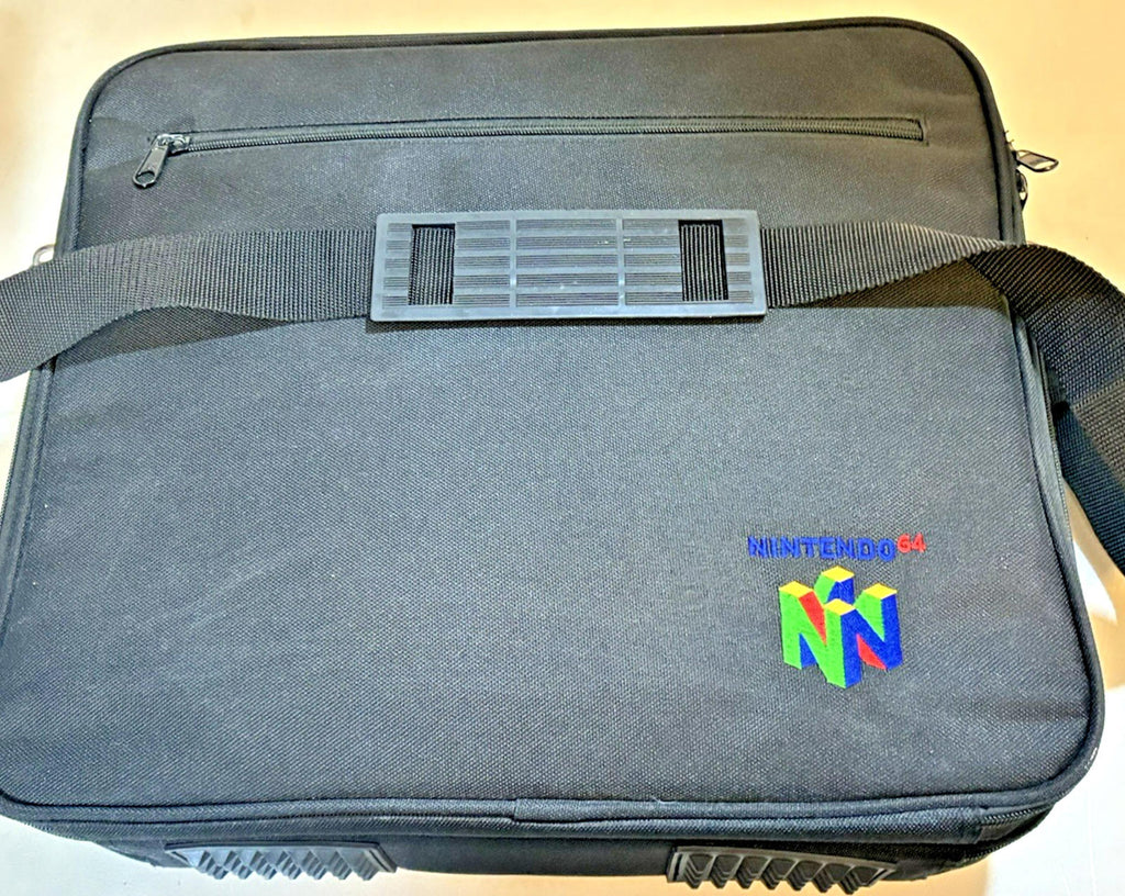 Nintendo 64 N64 Carry Case Bag. Excellent Condition All Zips Work,