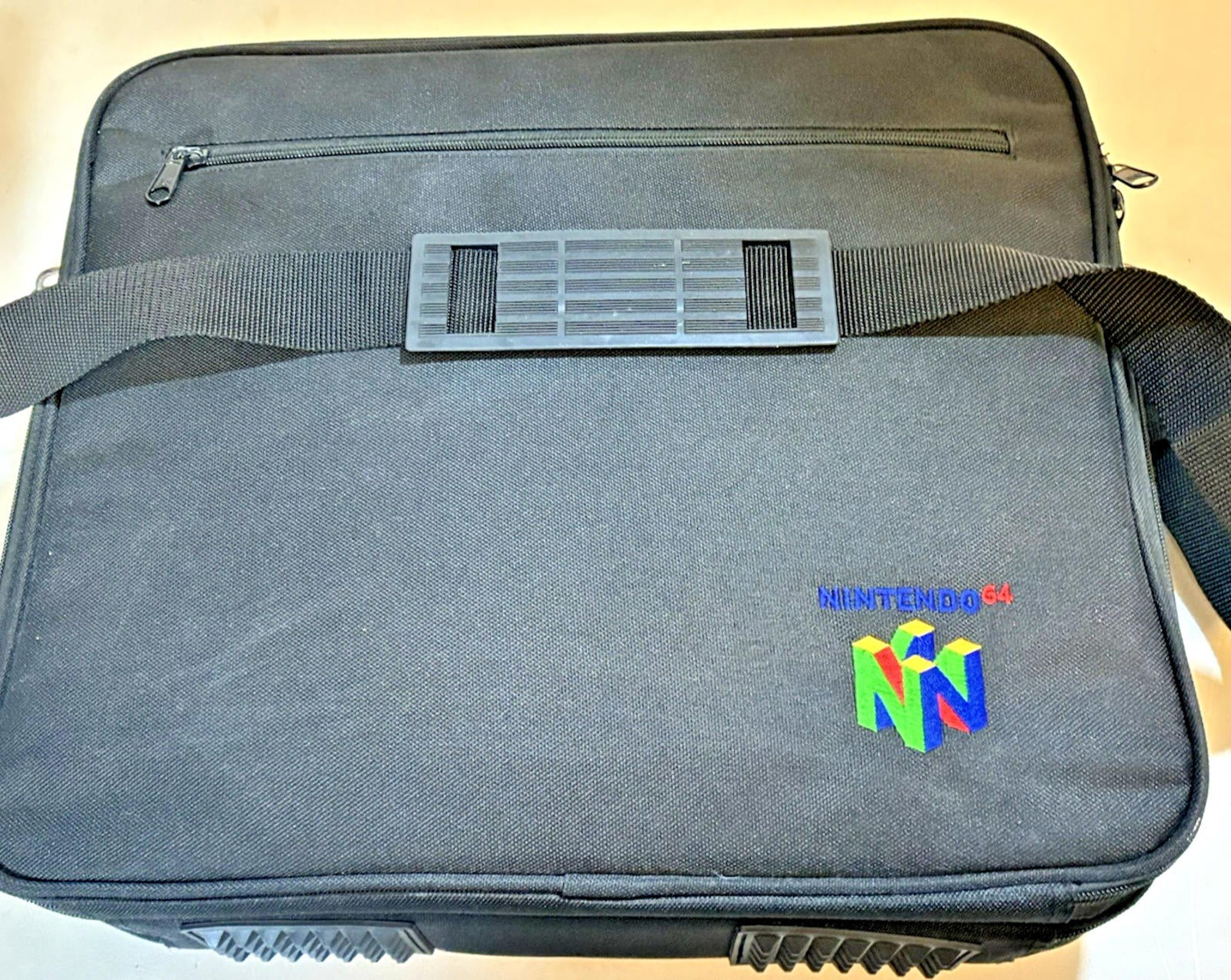 Nintendo 64 N64 Carry Case Bag. Excellent Condition All Zips Work,