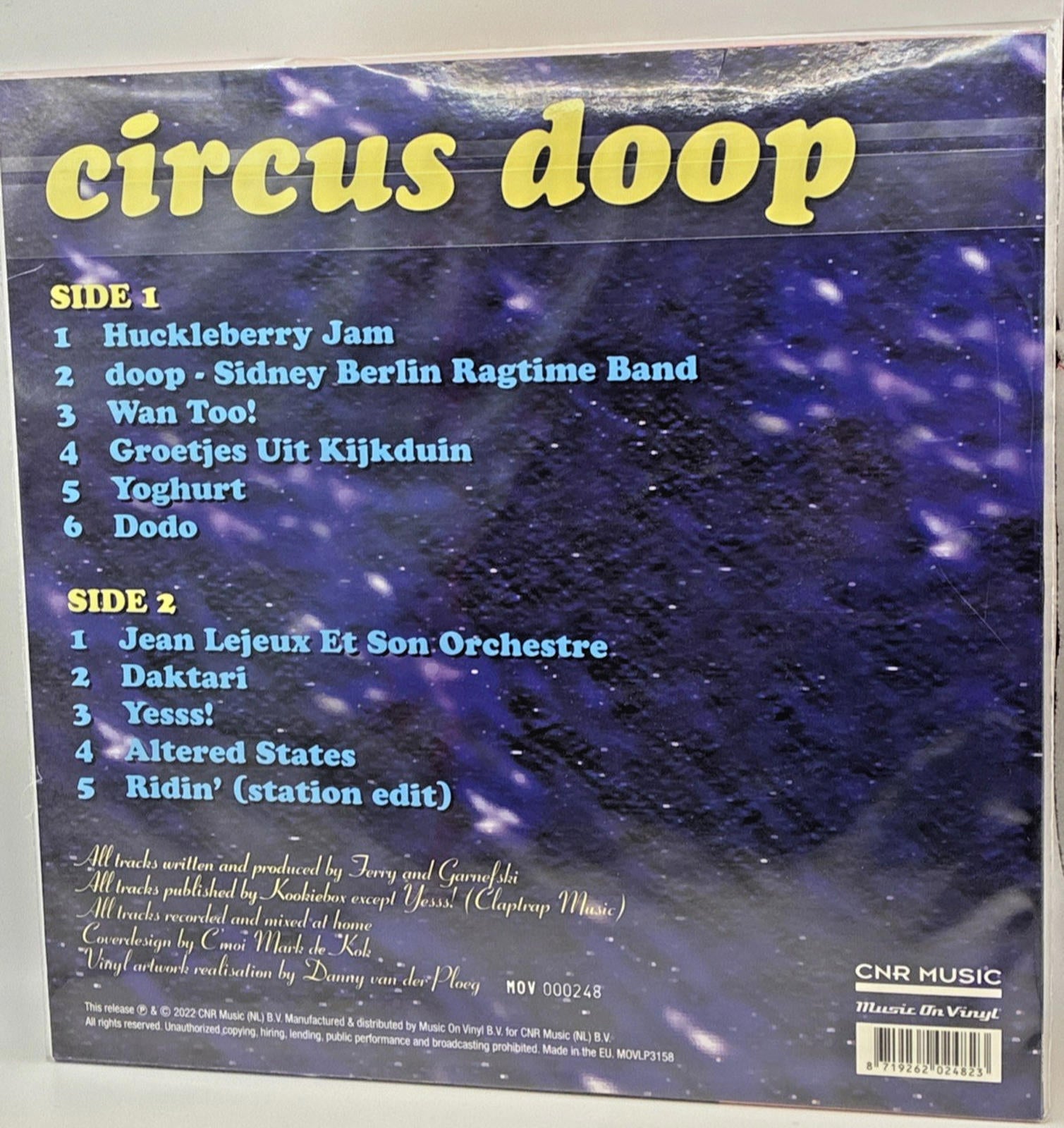 Doop Circus Doop Yellow Vinyl New/Sealed Tracked P&P