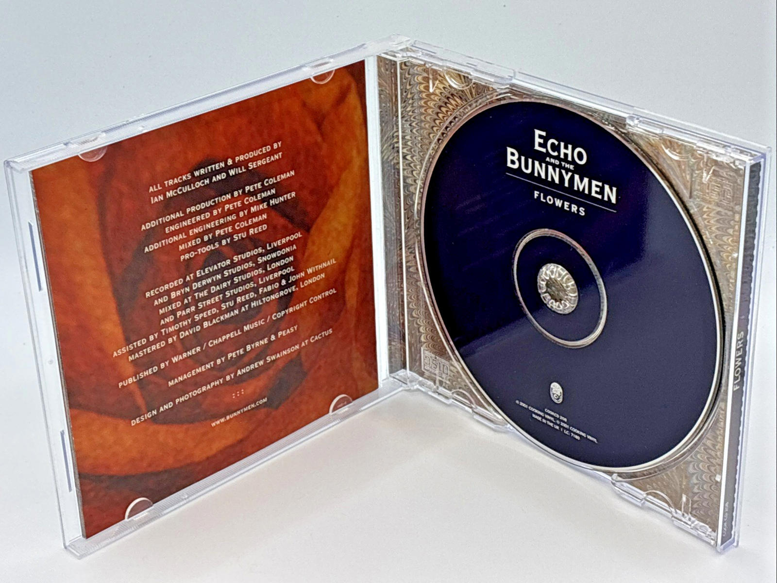Flowers by Echo  the Bunnymen  Refurbished Mint Like New Condition CD