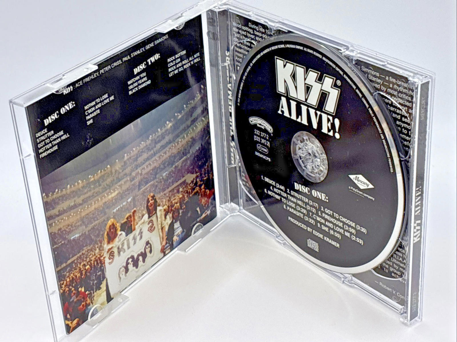Kiss! Live By Kiss 2x CD Album The Remasters (1997) 532 377-2 Mint Condition
