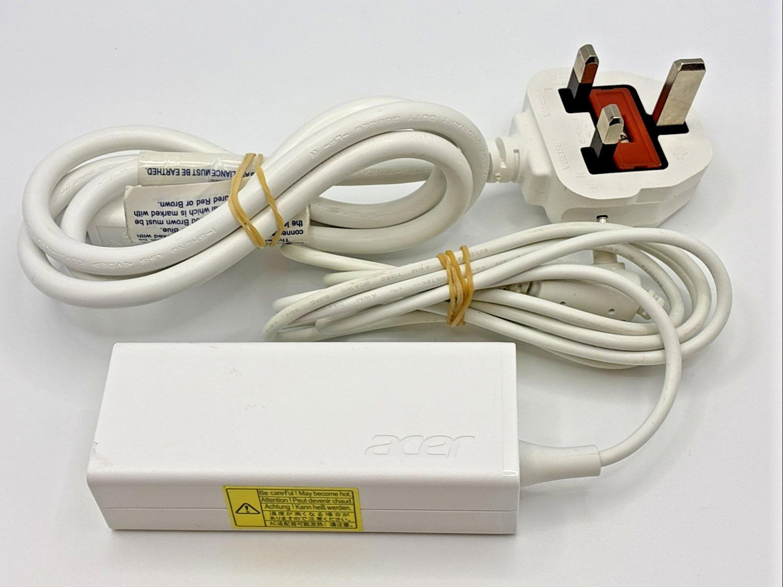 Acer White AC Adapter Model PA-1450-26 Laptop Power Supply Complete Tested