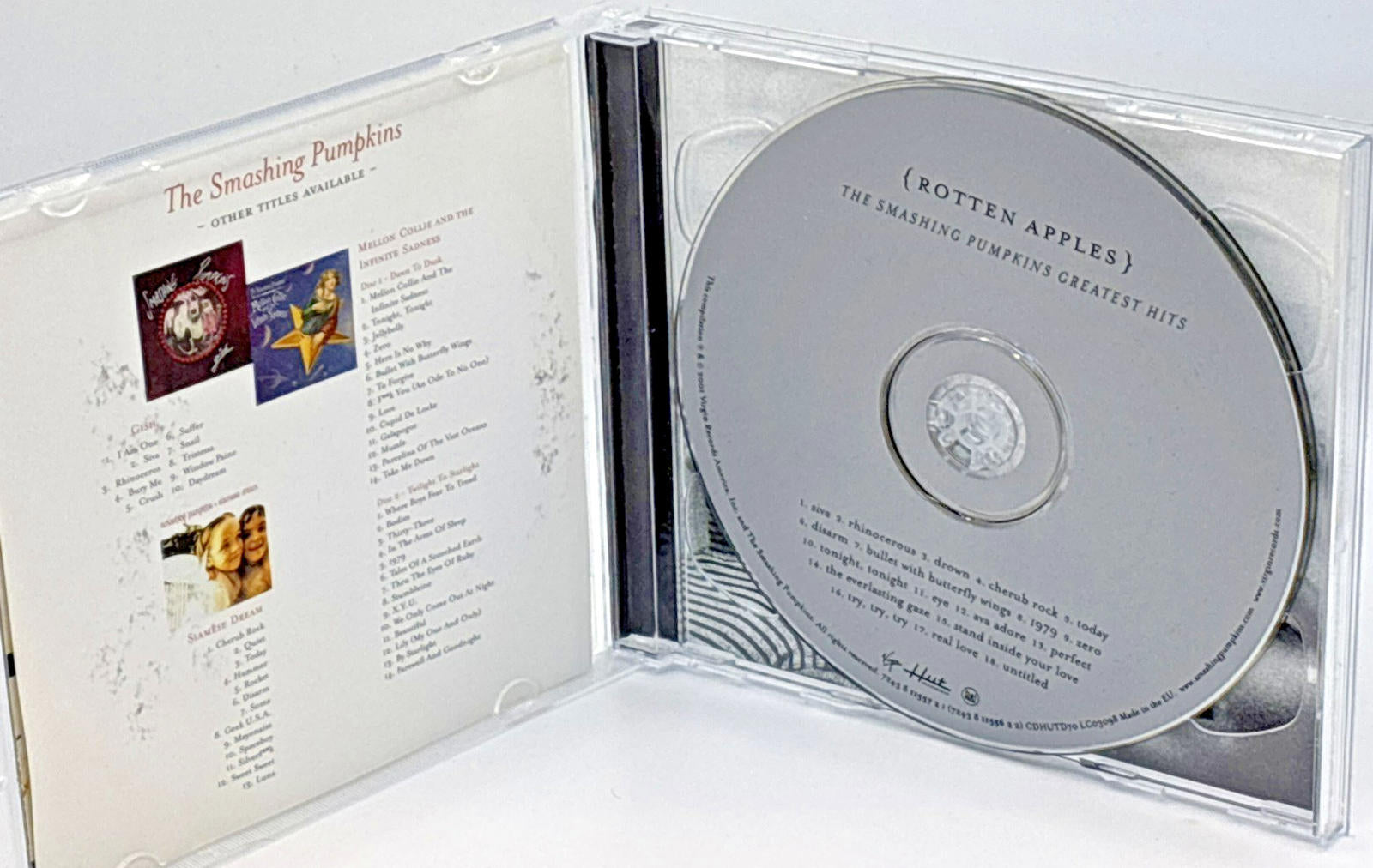 Rotten Apples / Judas O Smashing Pumpkins Refurbished in Mint Condition