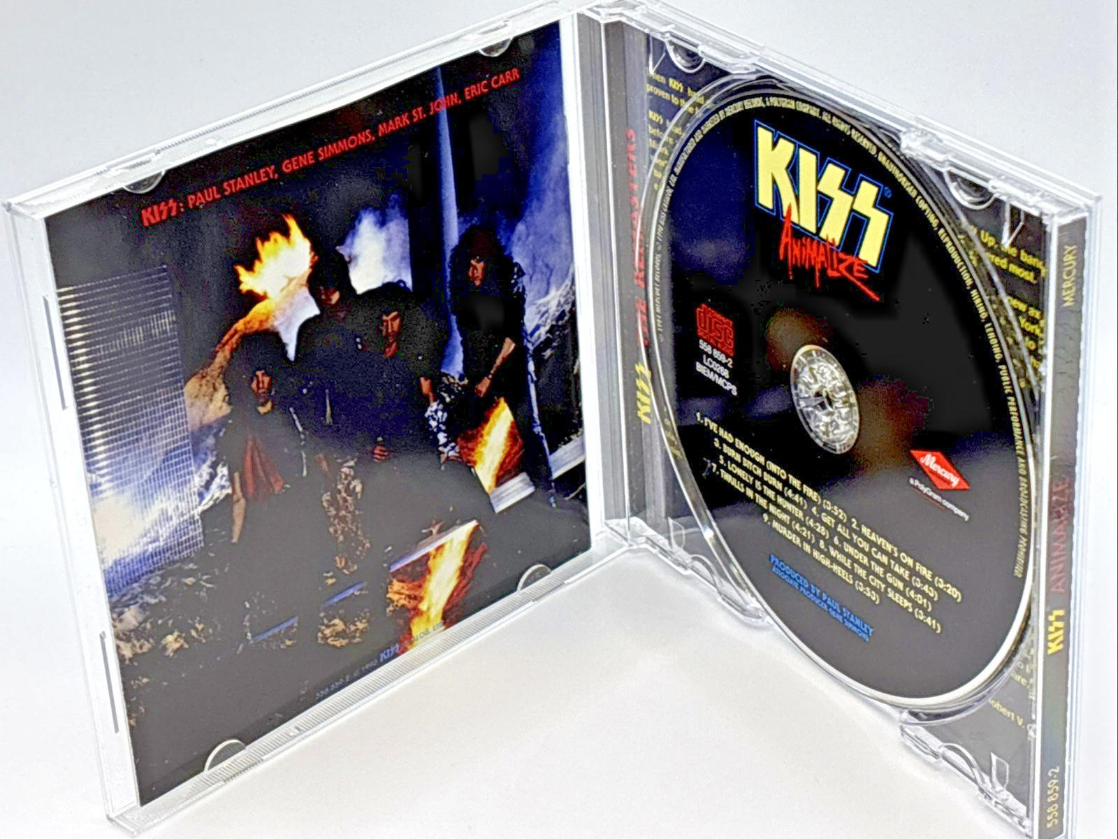 Kiss Animalize 1998 Remastered CD 558-859-2 Mint Condition