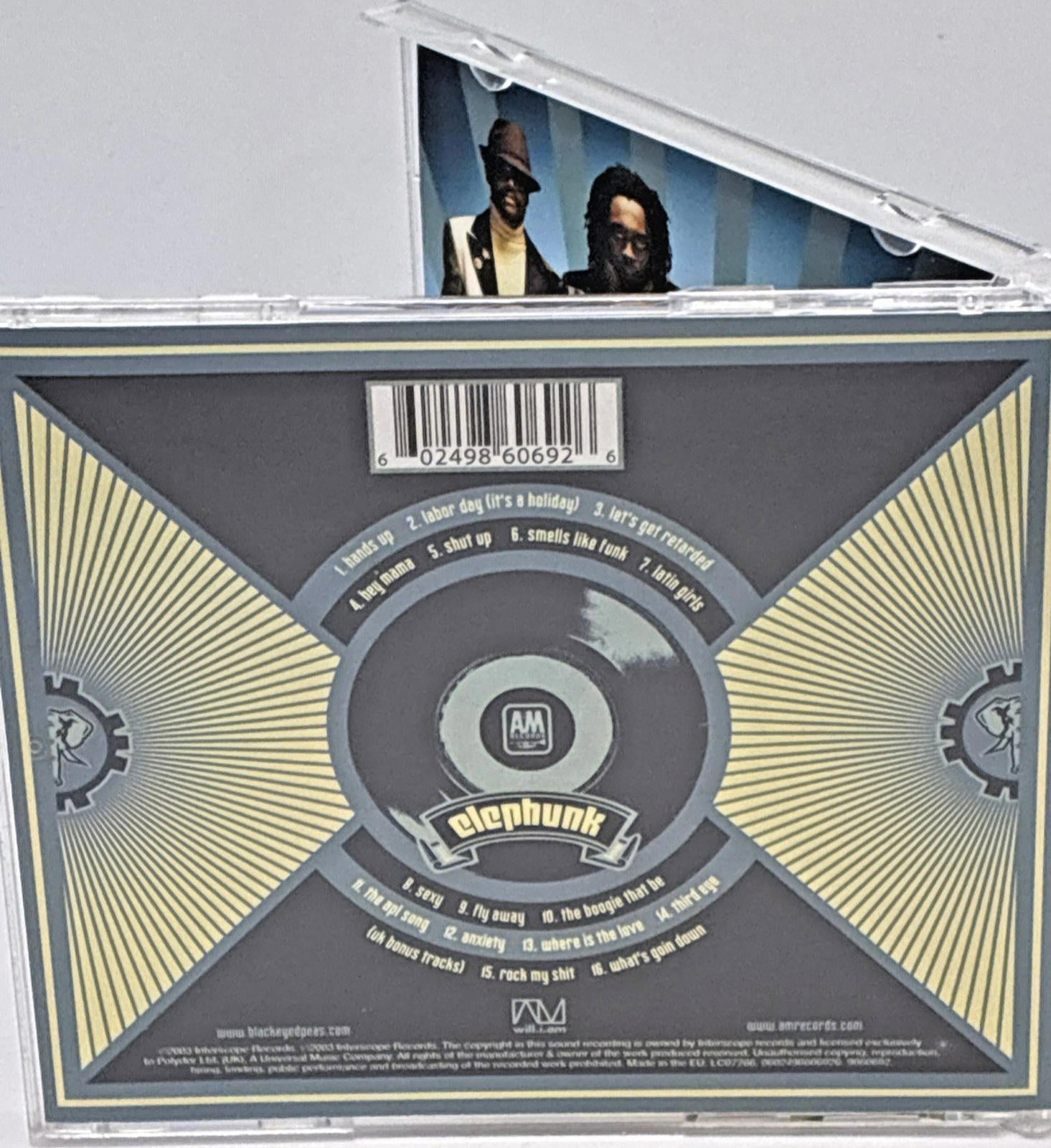 The Black Eyed Peas: Elephunk Special Edition (CD, 2003) Refurbished Mint