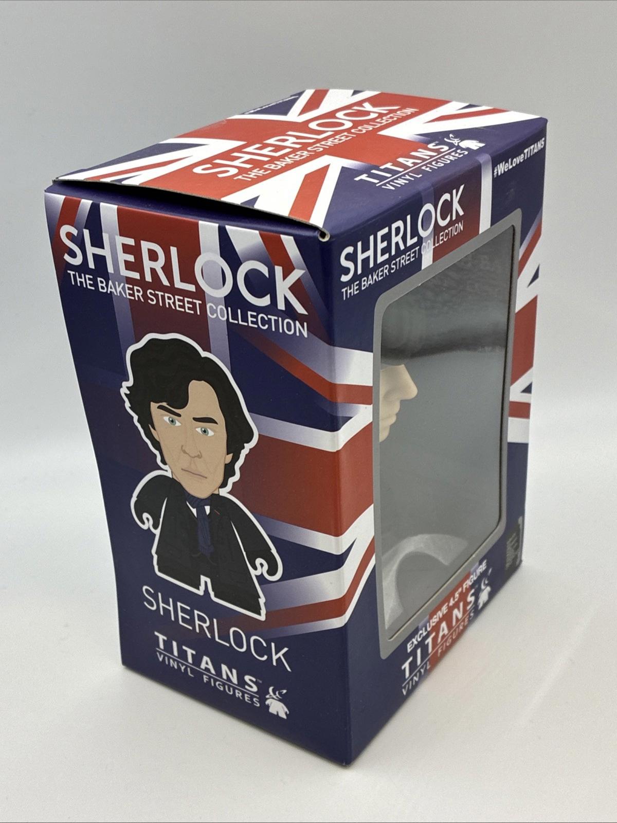 Titans 4.5" vinyl figure Sherlock NIB the baker street collection New & Sealed