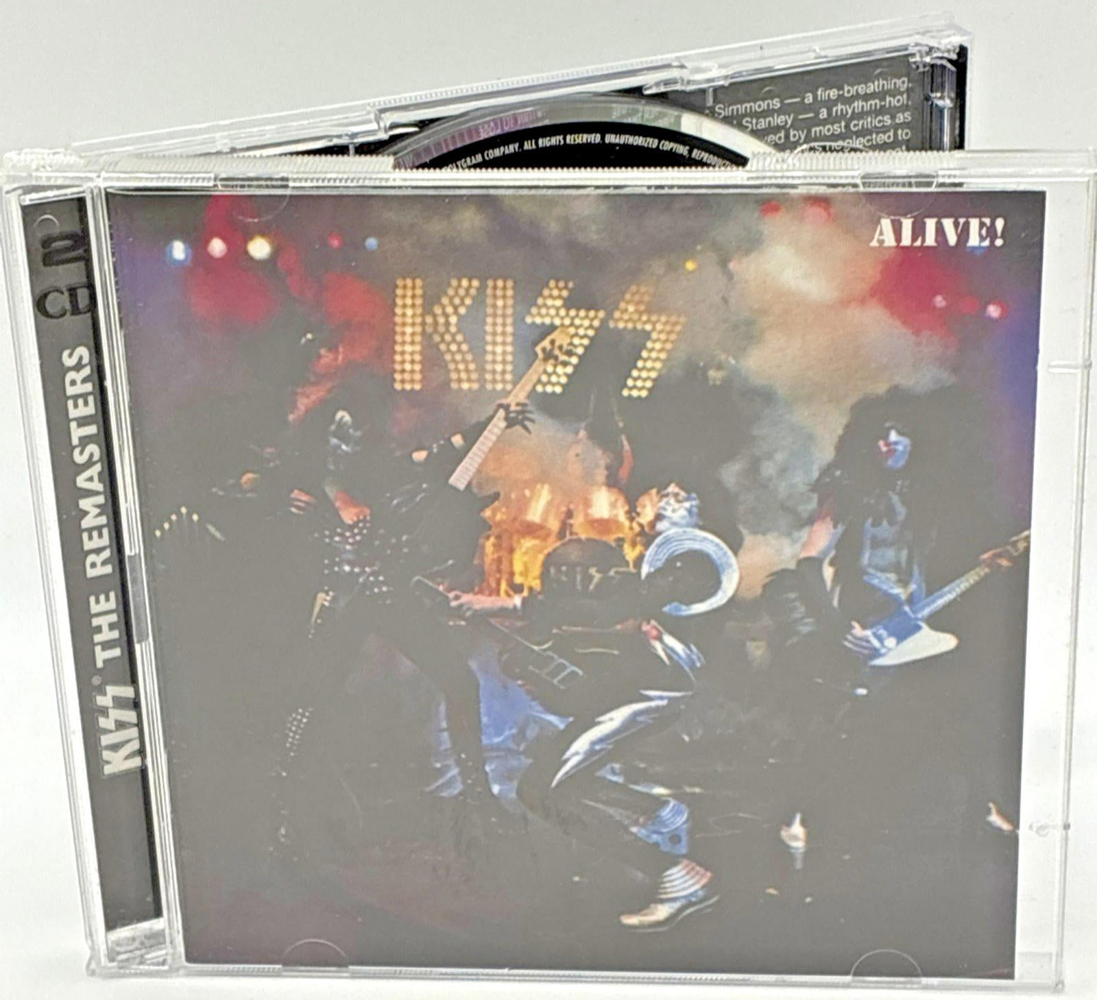 Kiss! Live By Kiss 2x CD Album The Remasters (1997) 532 377-2 Mint Condition