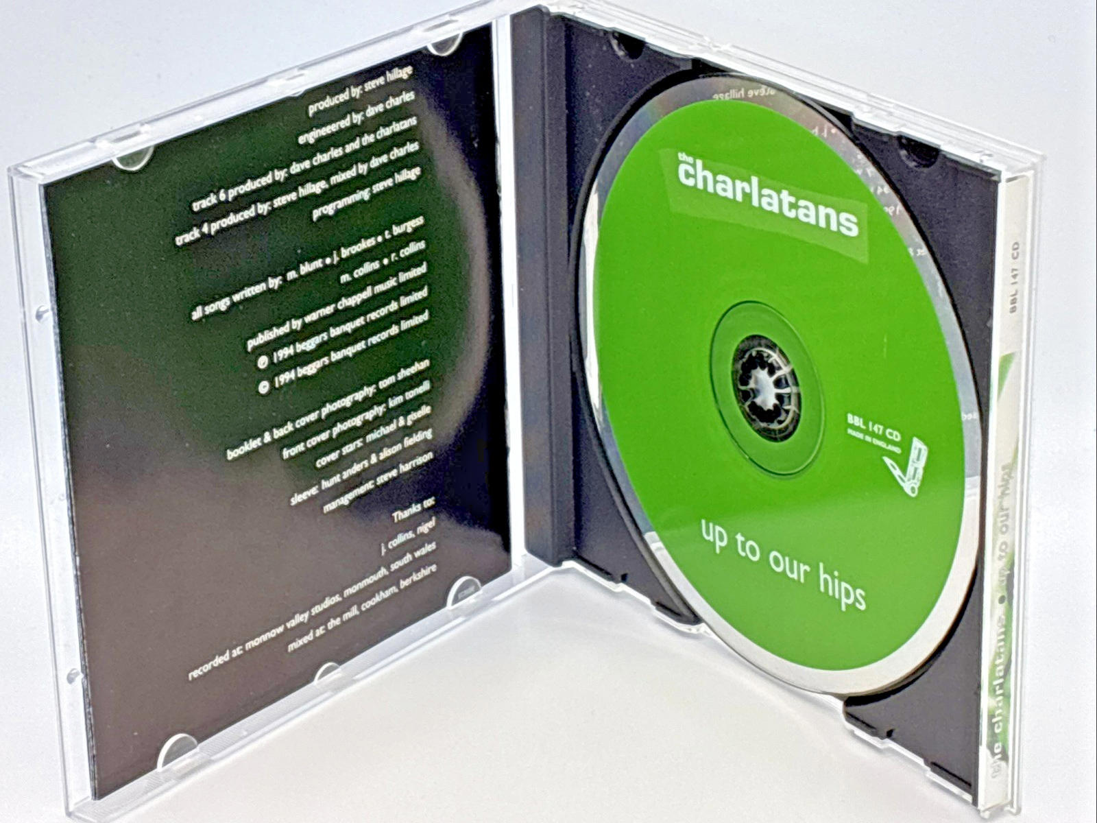 Charlatans - Up To Our Hips Refurbished CD Nr Mint Condition
