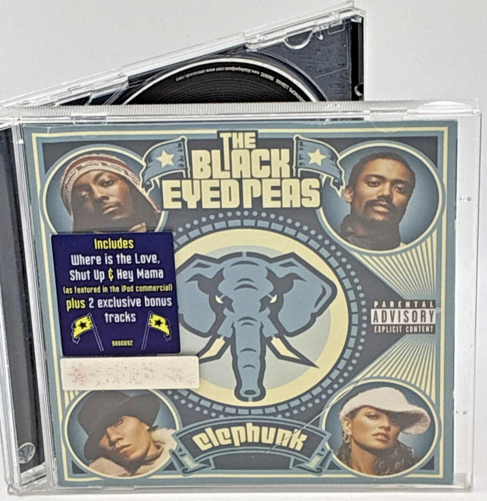 The Black Eyed Peas: Elephunk Special Edition (CD, 2003) Refurbished Mint