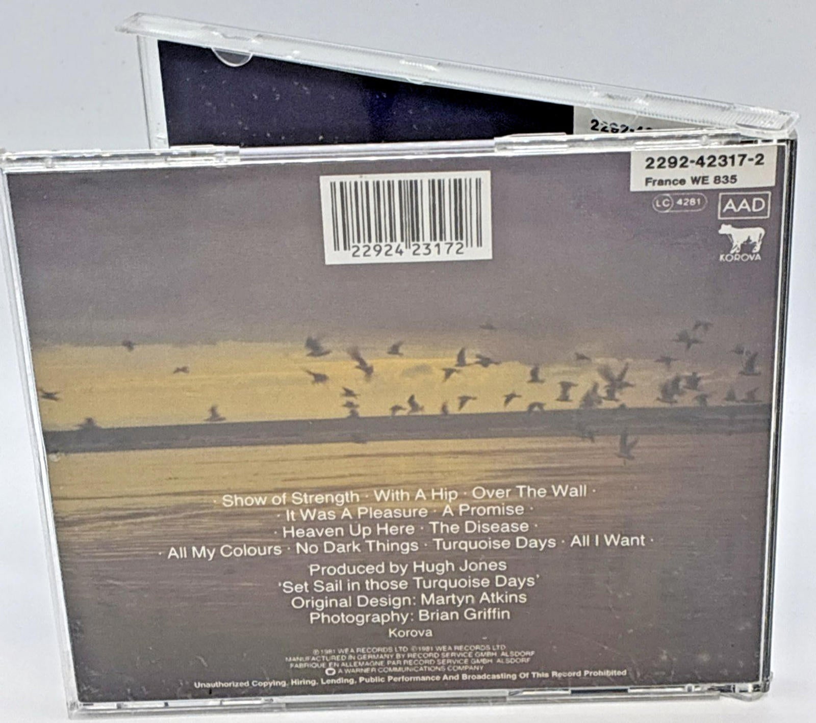 Echo & The Bunnymen : Heaven Up Here CD (1988) Refurbished Like New Condition