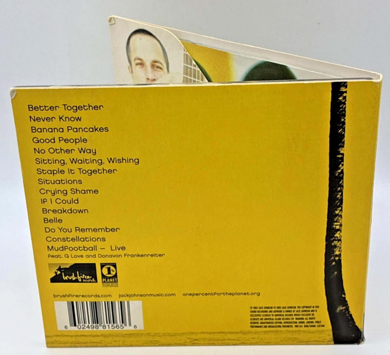 Jack Johnson - In Between Dreams - Jack Johnson Used Refurbished CD