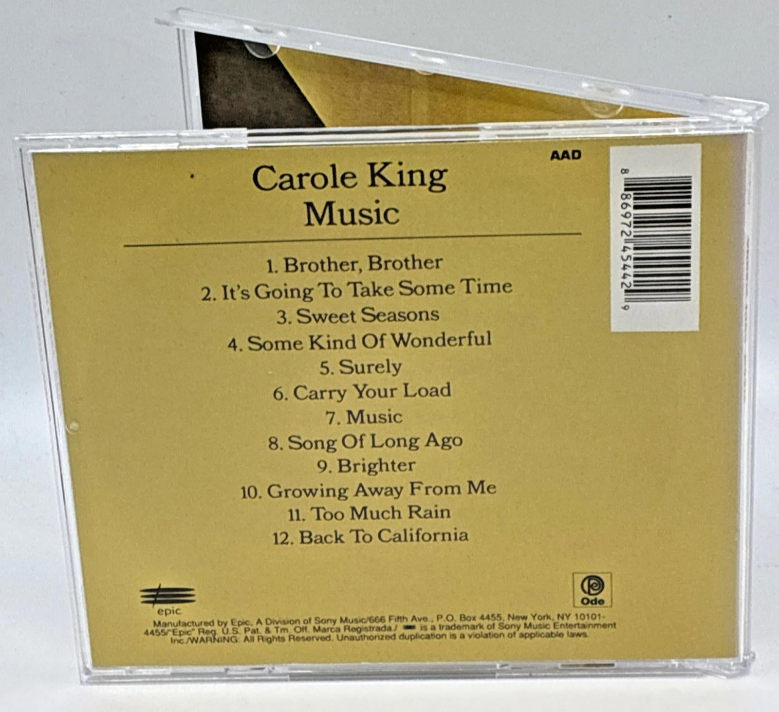 Music CD Carole King - Used Refurbished Mint Condition CD
