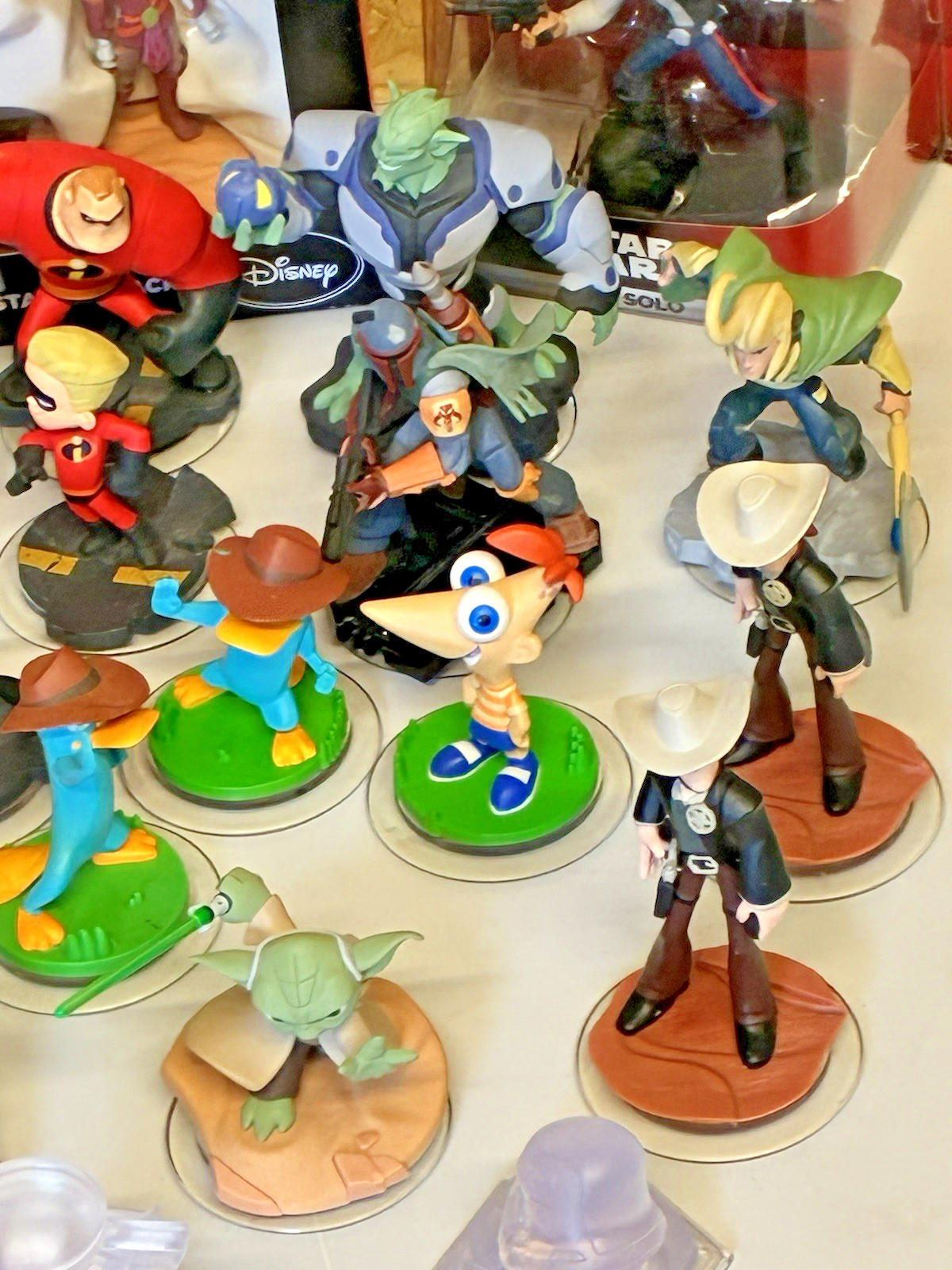 Disney Infinity 3.0 Figures Bundle - 30+  Loose,3 x Boxed & With Xbox 360 Game