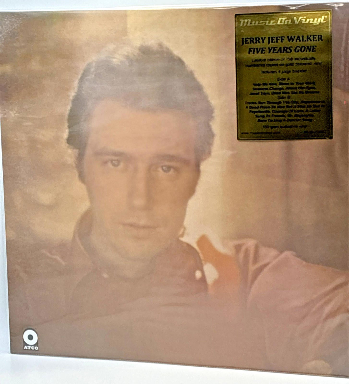 Jerry Jeff Walker Five Years Gone Vinyl New/Sealed Tracked P&P