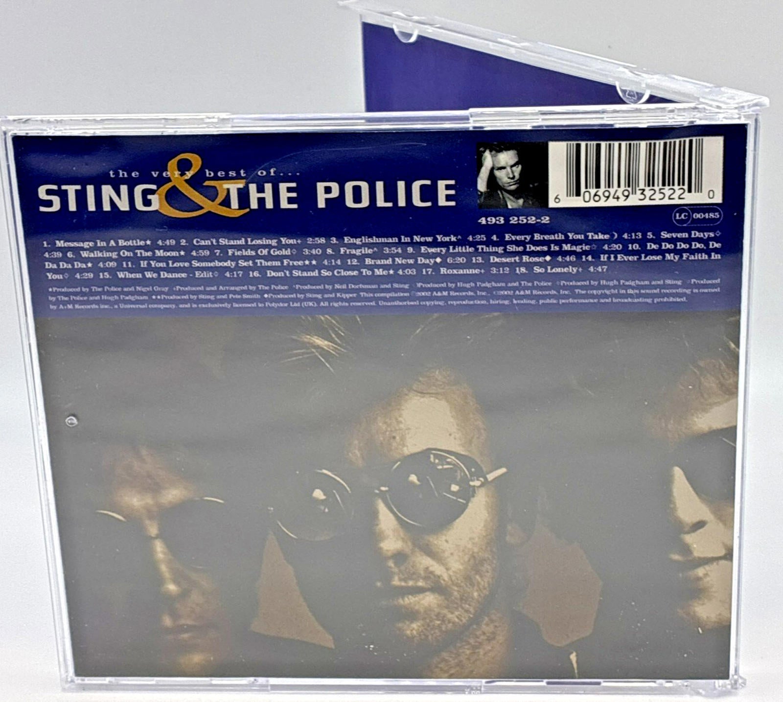 The Very Best of Sting & The Police - Refurbished CD Nr mint condition