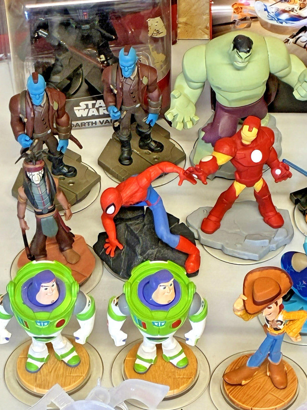 Disney Infinity 3.0 Figures Bundle - 30+  Loose,3 x Boxed & With Xbox 360 Game