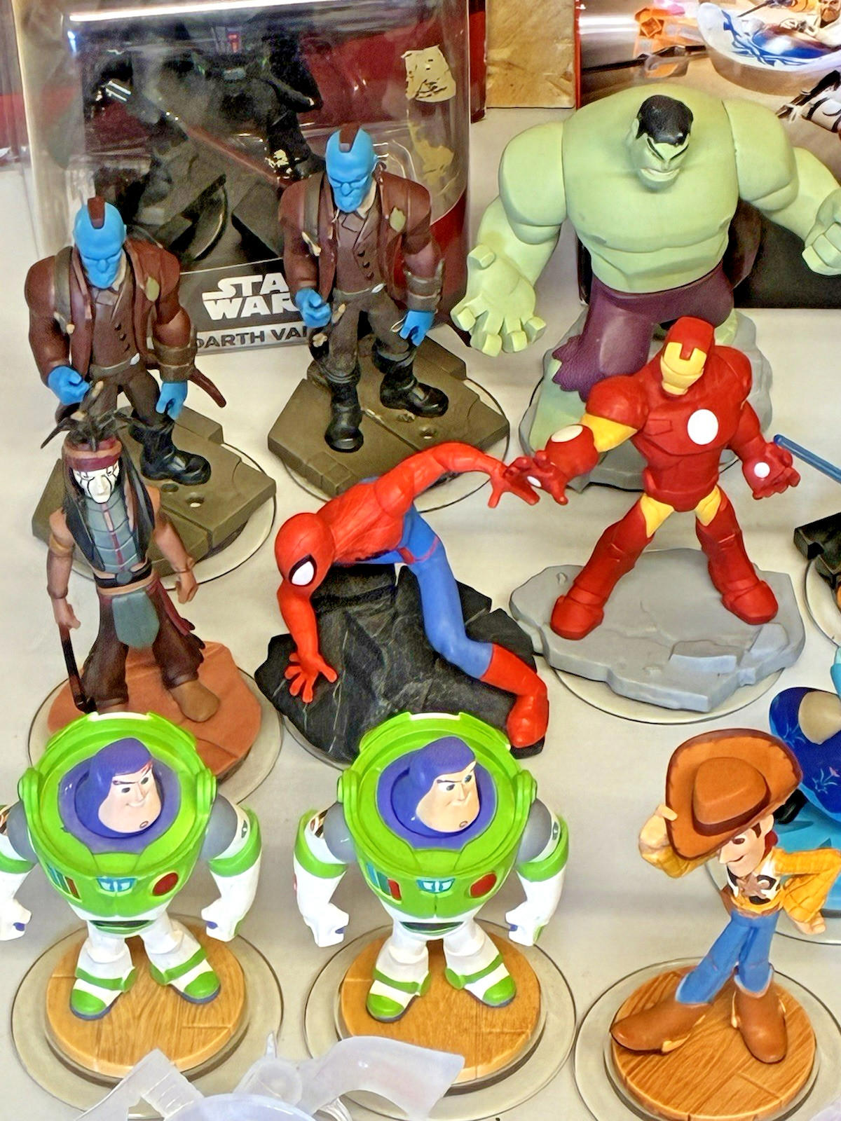 Disney Infinity 3.0 Figures Bundle - 30+  Loose,3 x Boxed & With Xbox 360 Game