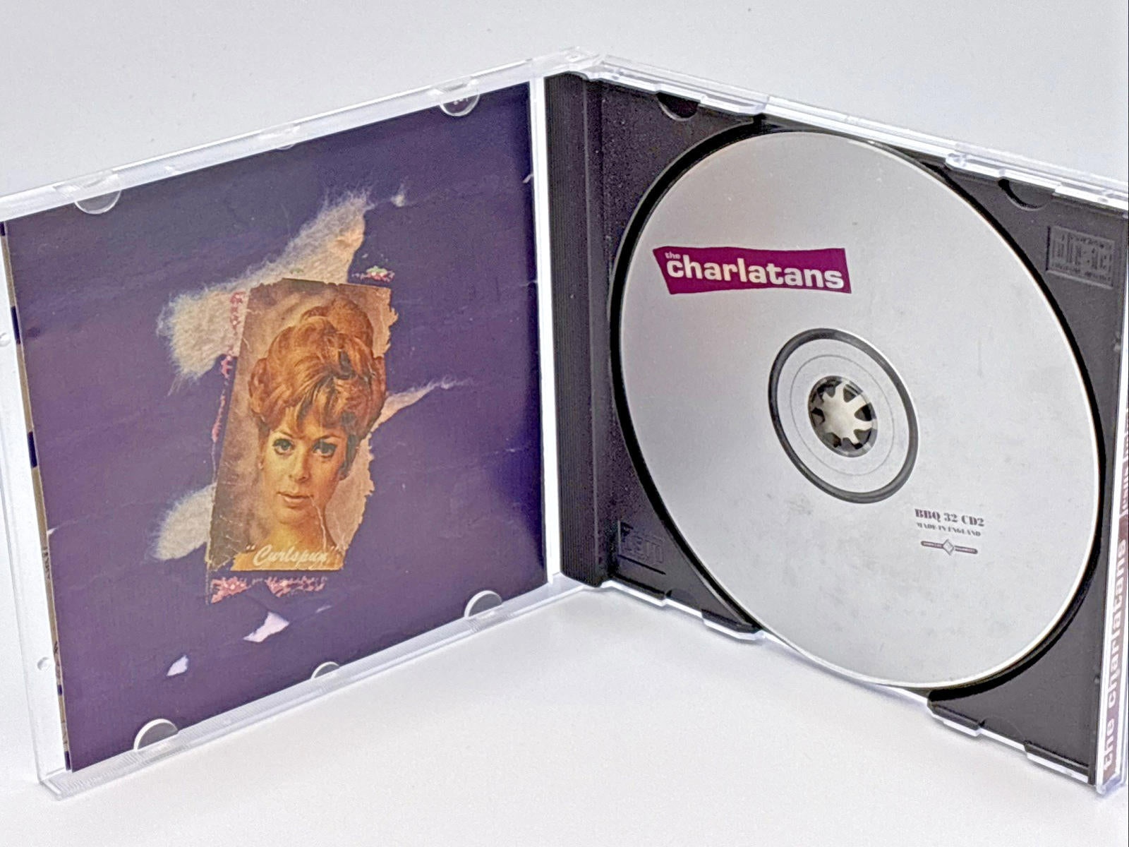 Charlatans Jesus hairdo From Boxset Refurbished Mint Condition CD 2 Blue Cover