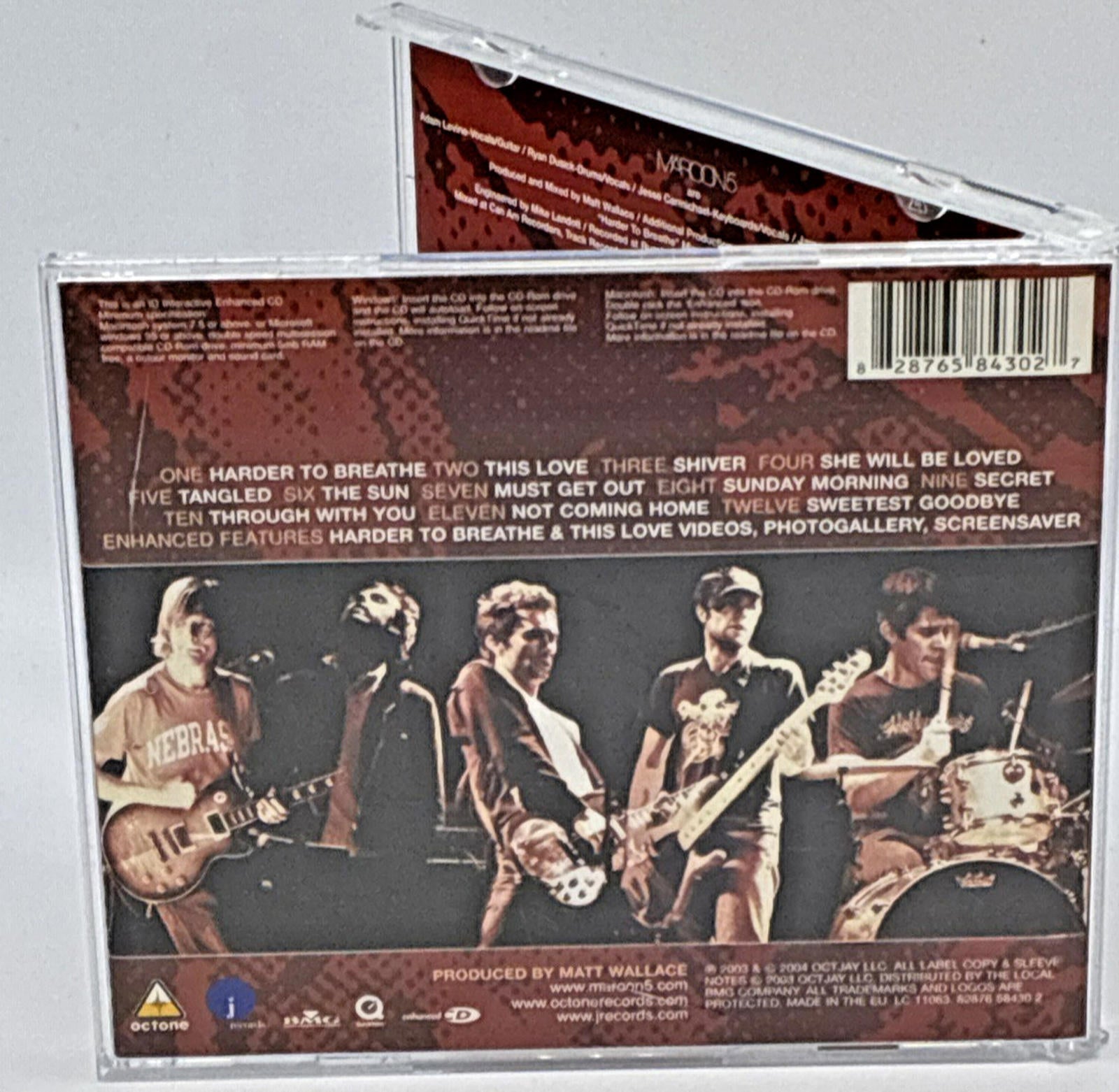 Songs About Jane CD Maroon 5 (2004) Used Refurbished Mint Condition CD