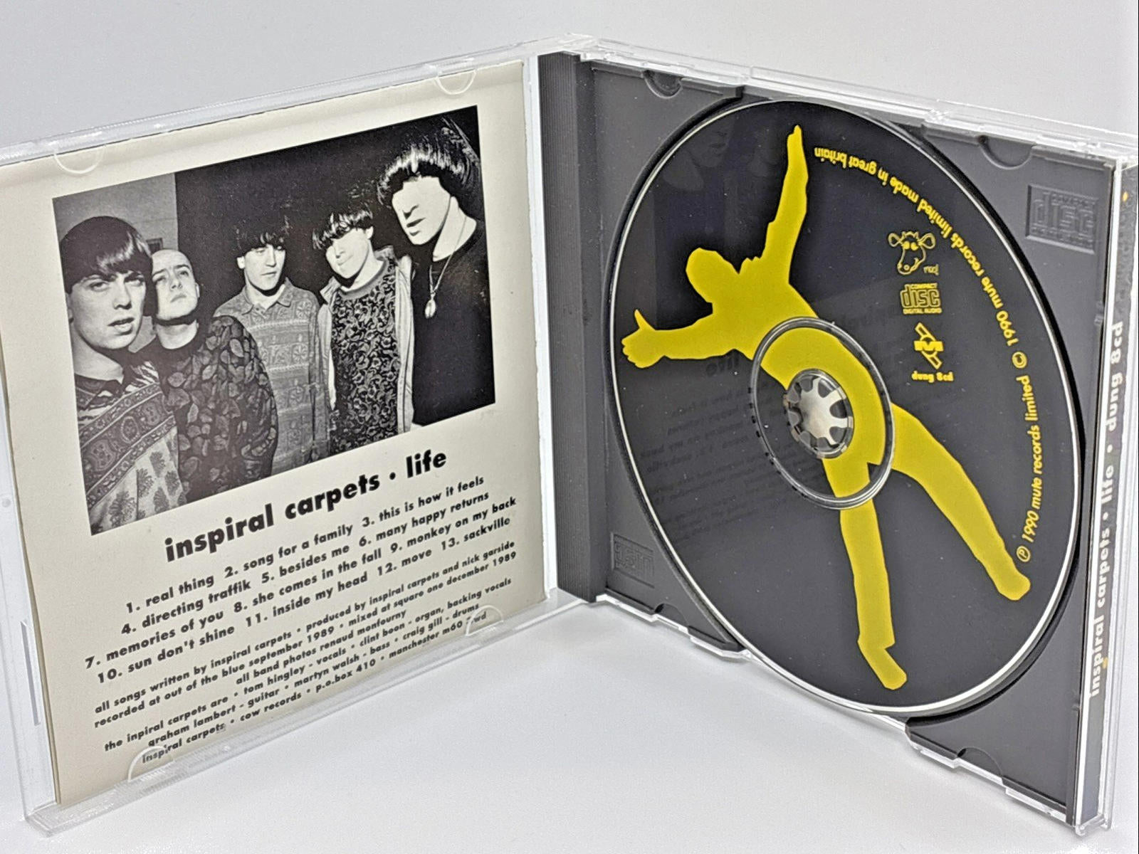 Insprial Carpets -Life CD -90s Indie Rock (This Is How It Feels Etc) Nr Mint