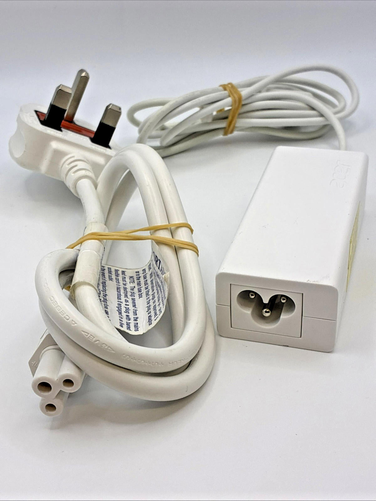 Acer White AC Adapter Model PA-1450-26 Laptop Power Supply Complete Tested
