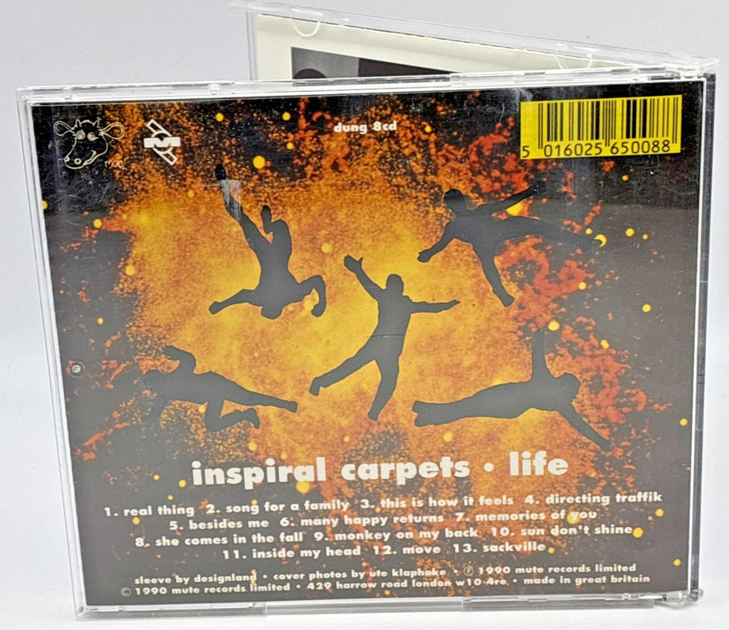 Insprial Carpets -Life CD -90s Indie Rock (This Is How It Feels Etc) Nr Mint