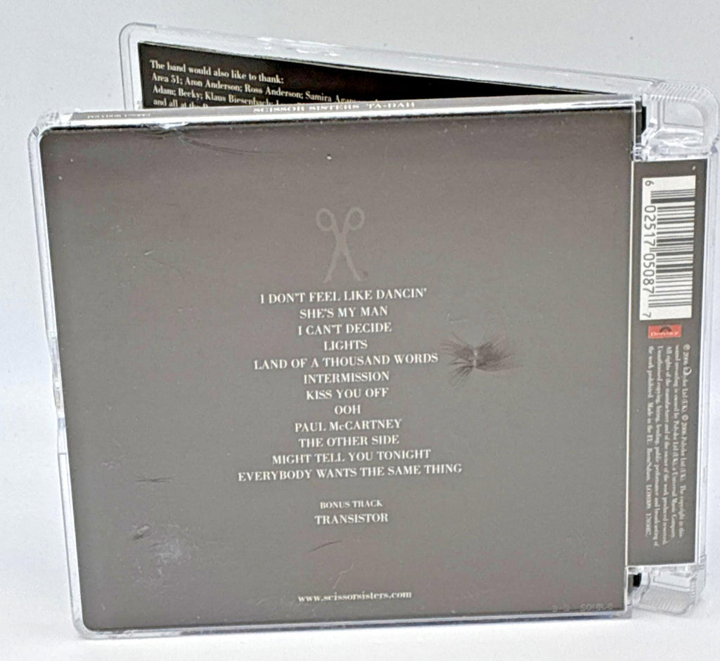 Scissor Sisters - Ta Dah! CD (2006) Used Refurbished Mint Condition CD