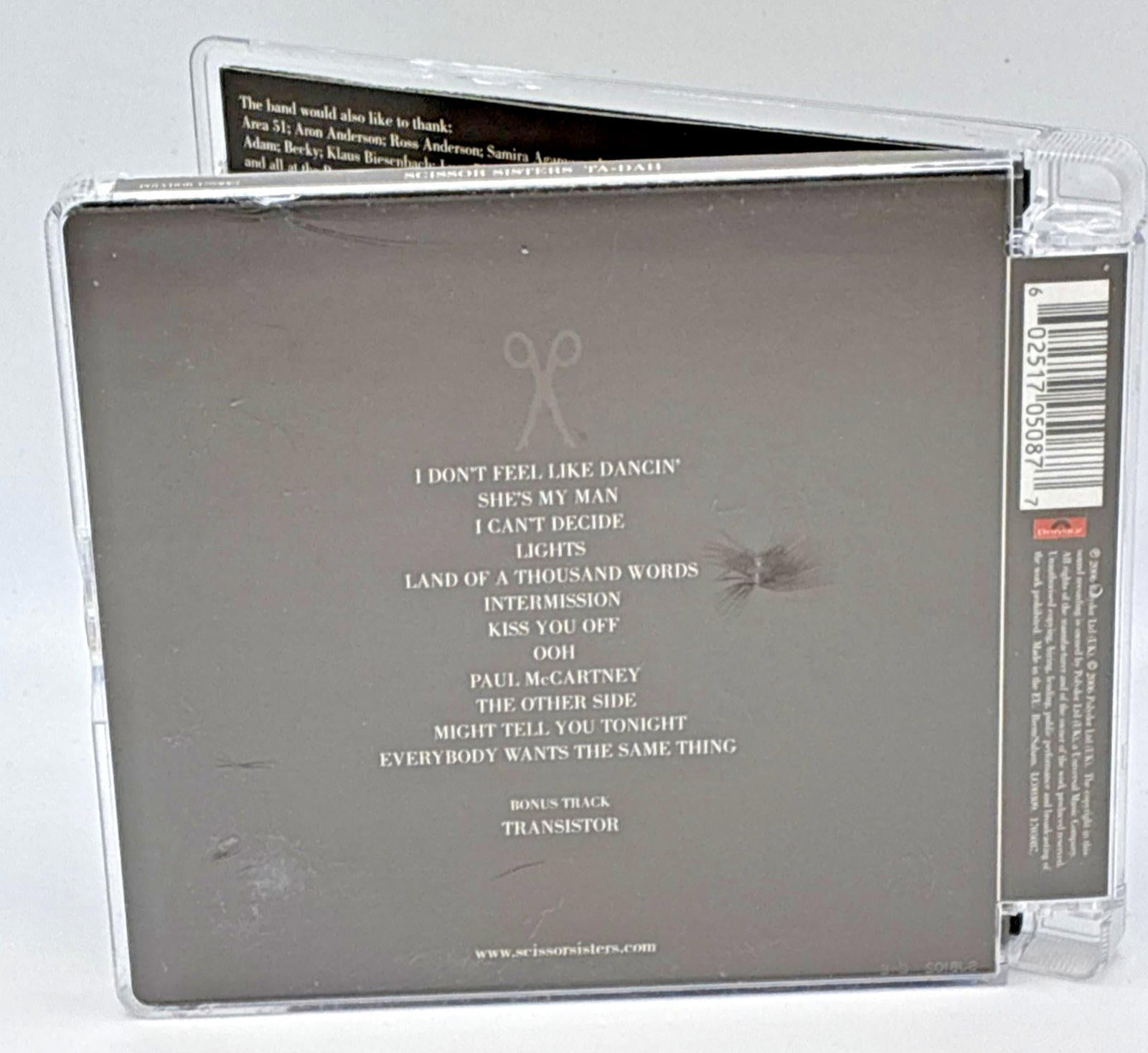 Scissor Sisters - Ta Dah! CD (2006) Used Refurbished Mint Condition CD