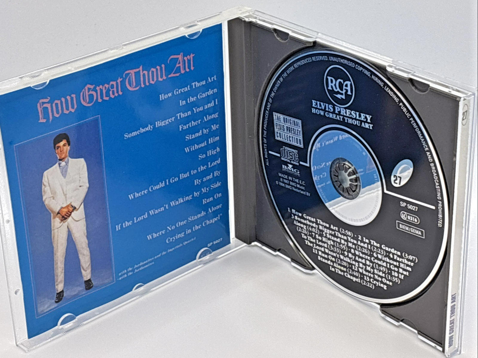How Great Thou Art CD Presley Elvis US - Refurbished Like New Condition